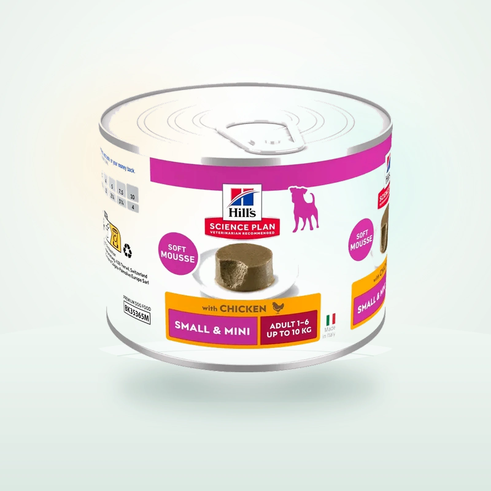 Hill's Science Plan Nassfutter Hund, Small & Mini Adult, Mousse mit Huhn mit Huhn
