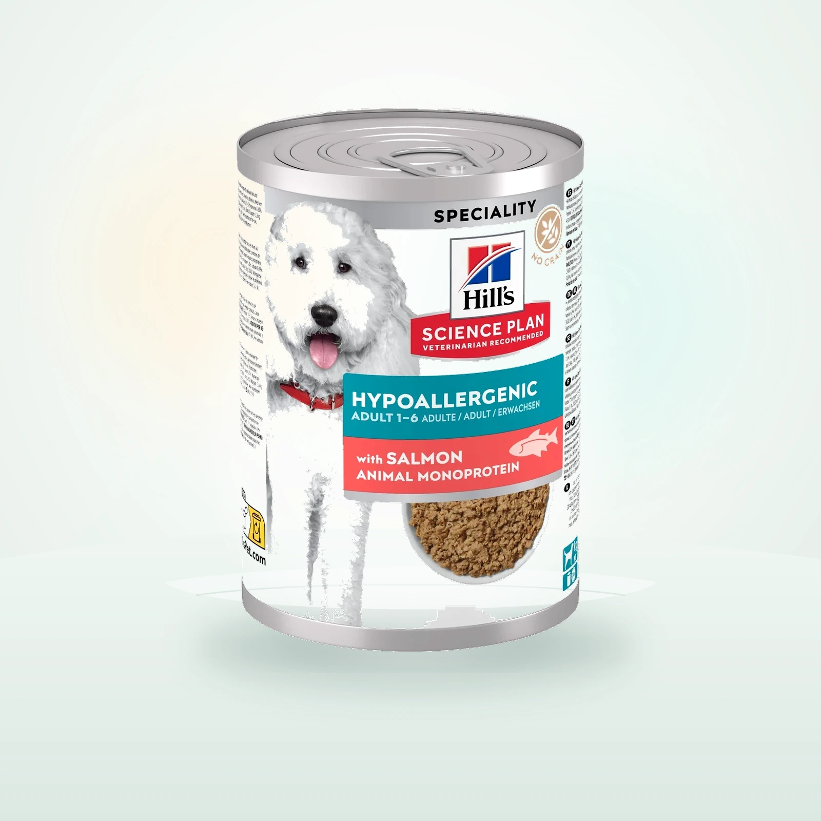 HILL'S Science Plan - Pâtée Hypoallergenic Adult au Saumon