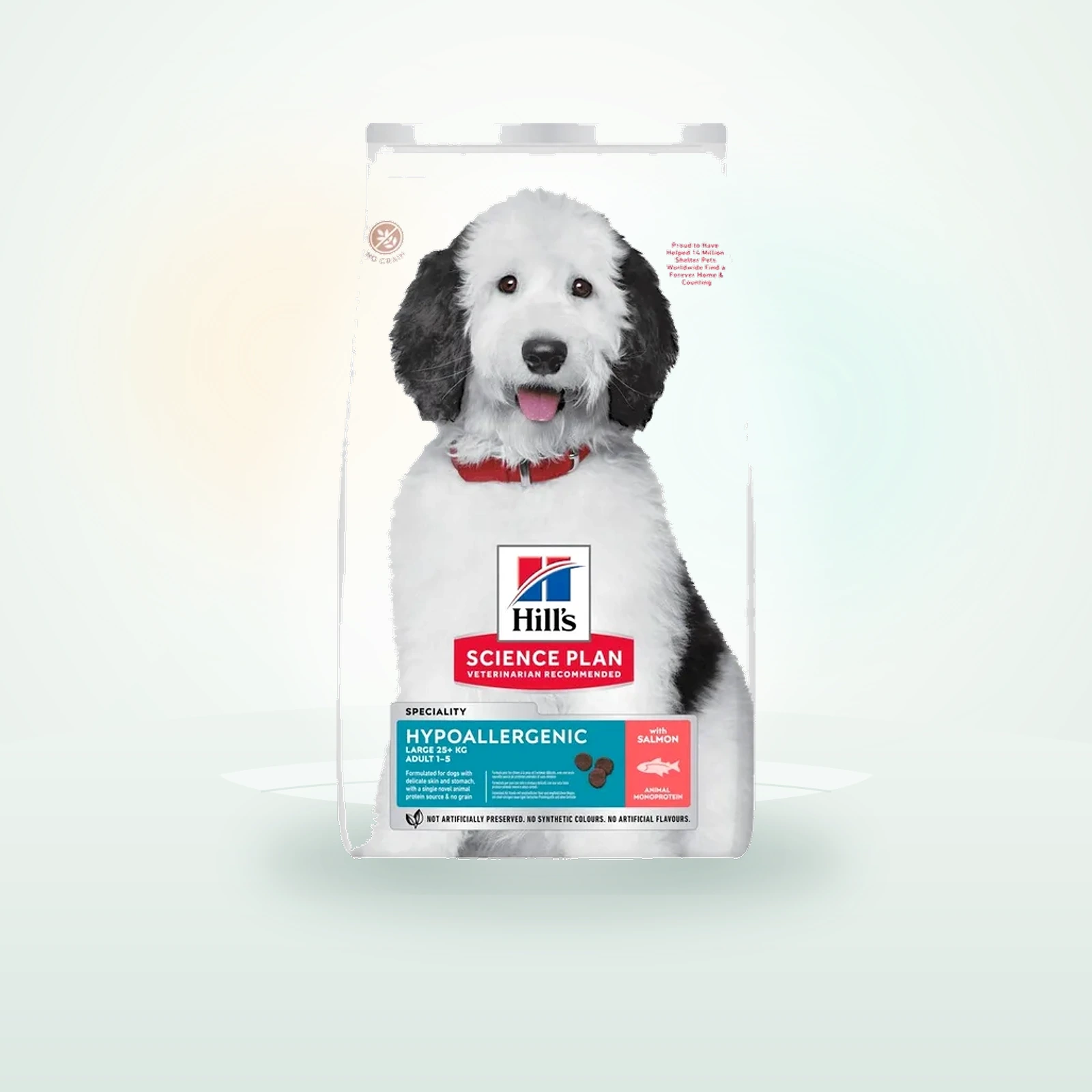 Hill's Science Plan Trockenfutter Hund, Adult, Large Breed, Hypoallergenic, mit Lachs