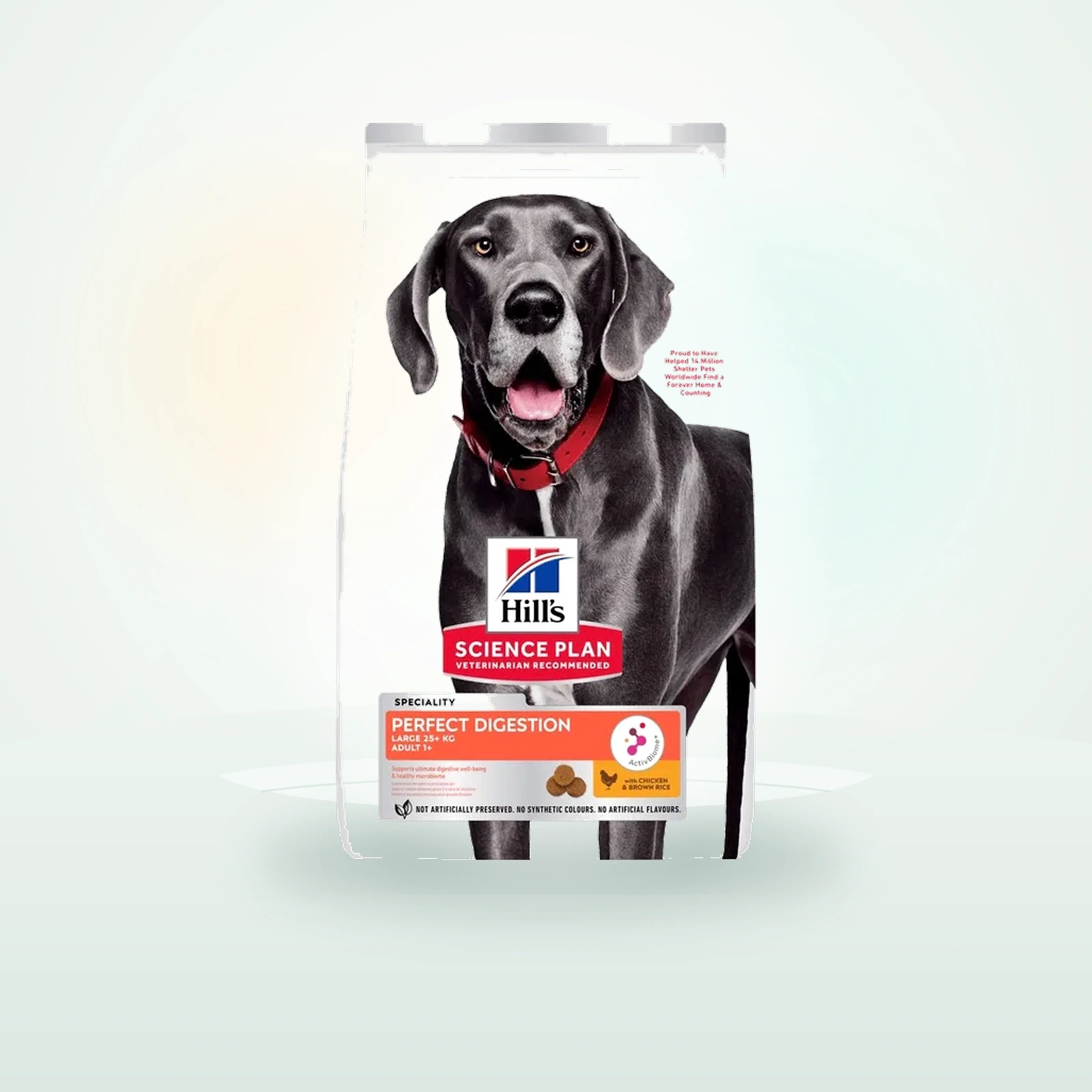Hill's Science Plan Trockenfutter Hund, Adult, Large Breed, Perfect Digestion, mit Huhn und braunem Reis