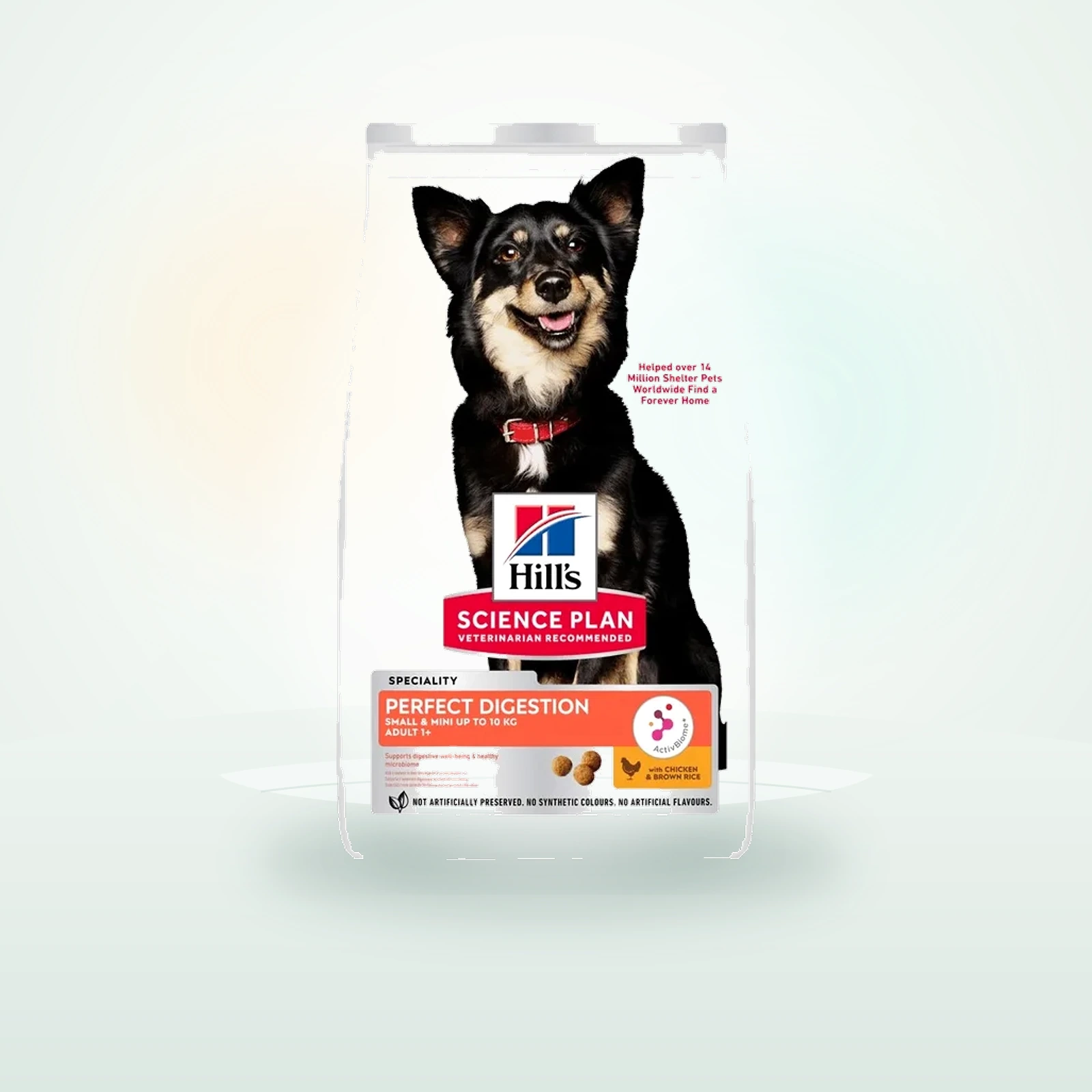 Hill's Science Plan Trockenfutter Hund, Perfect Digestion, Small & Mini Breed Adult, mit Huhn und braunem Reis