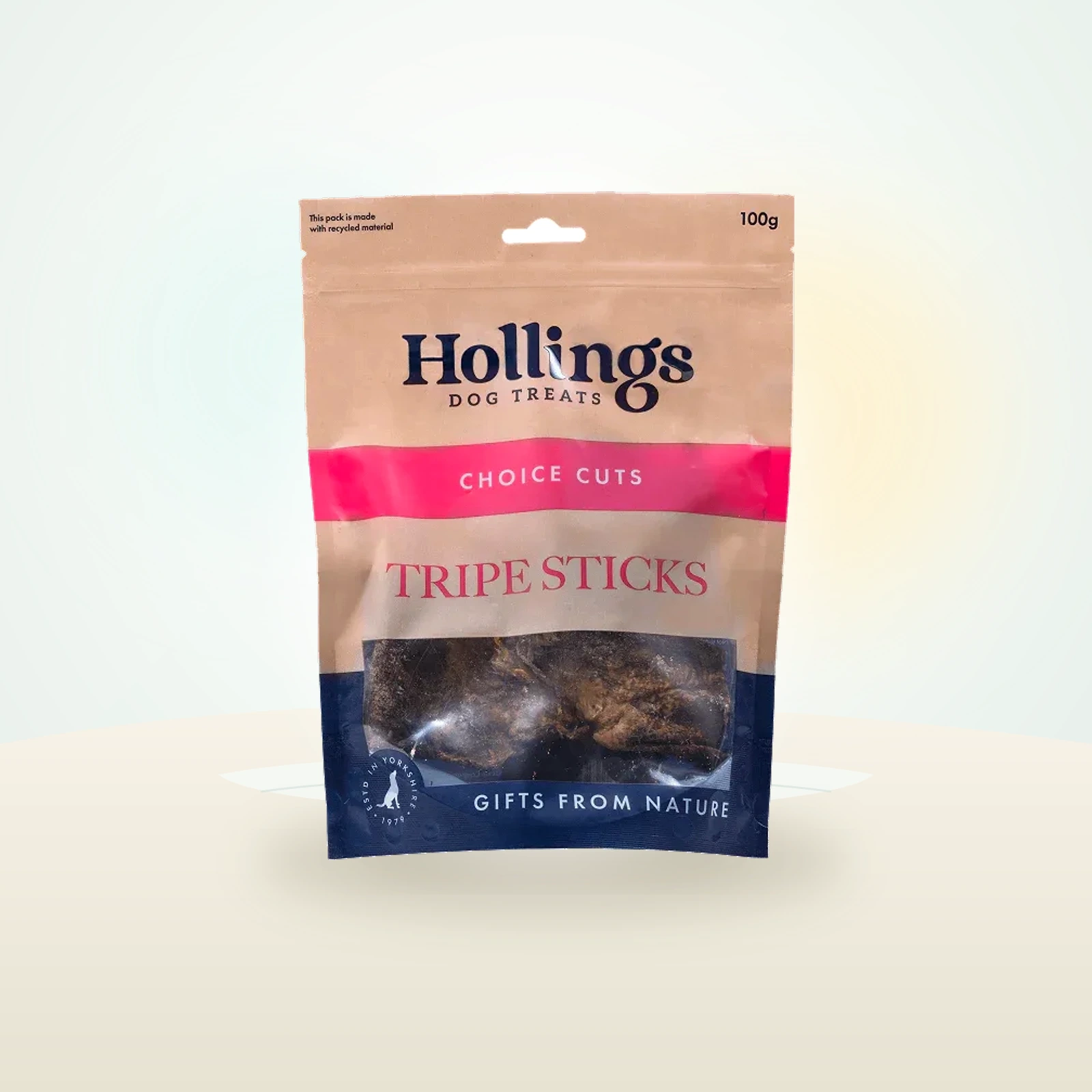 Hollings Tripe Sticks for Dogs 100% Natural Beef Treats