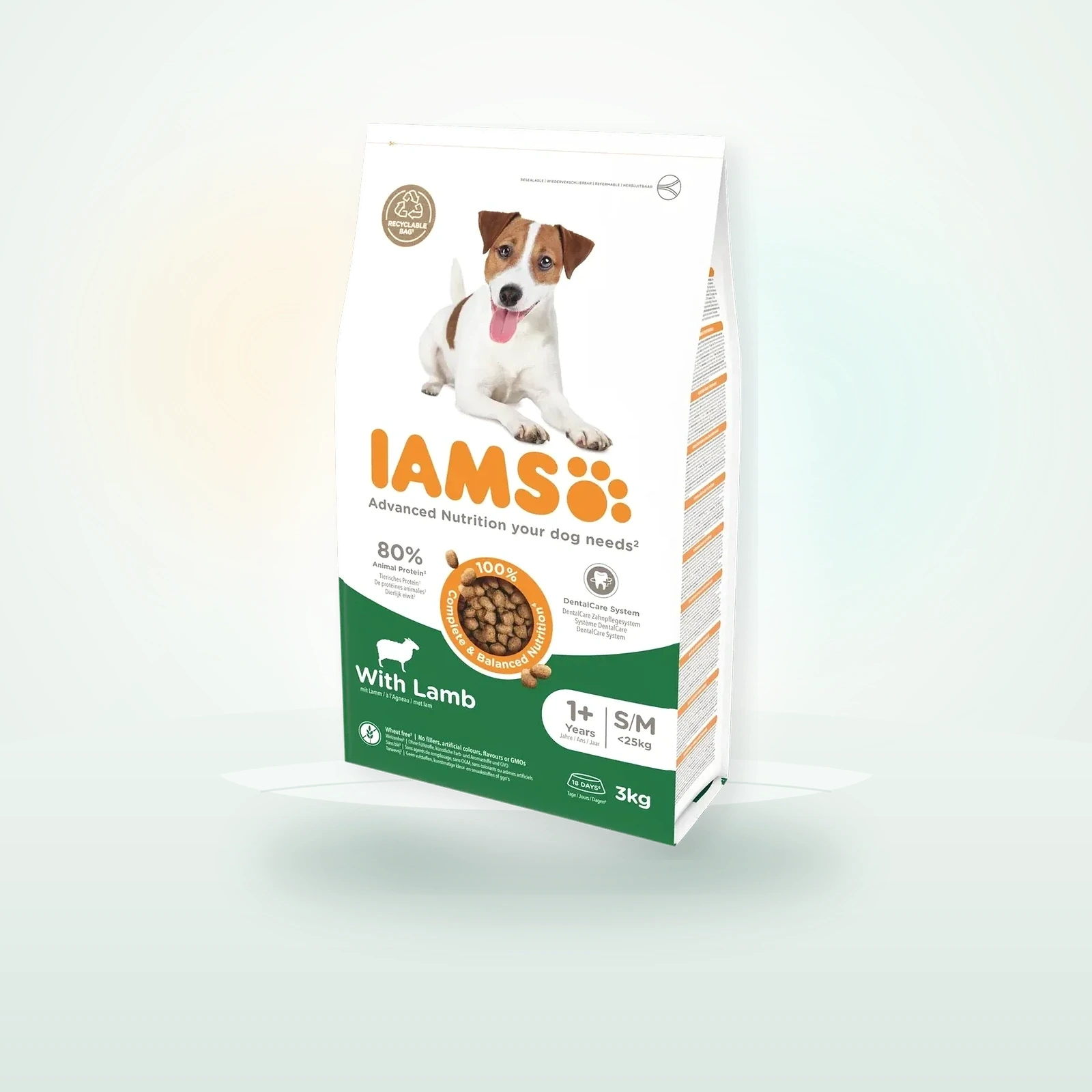 IAMS Dry Food Adult Small/Medium Breed with Lamb