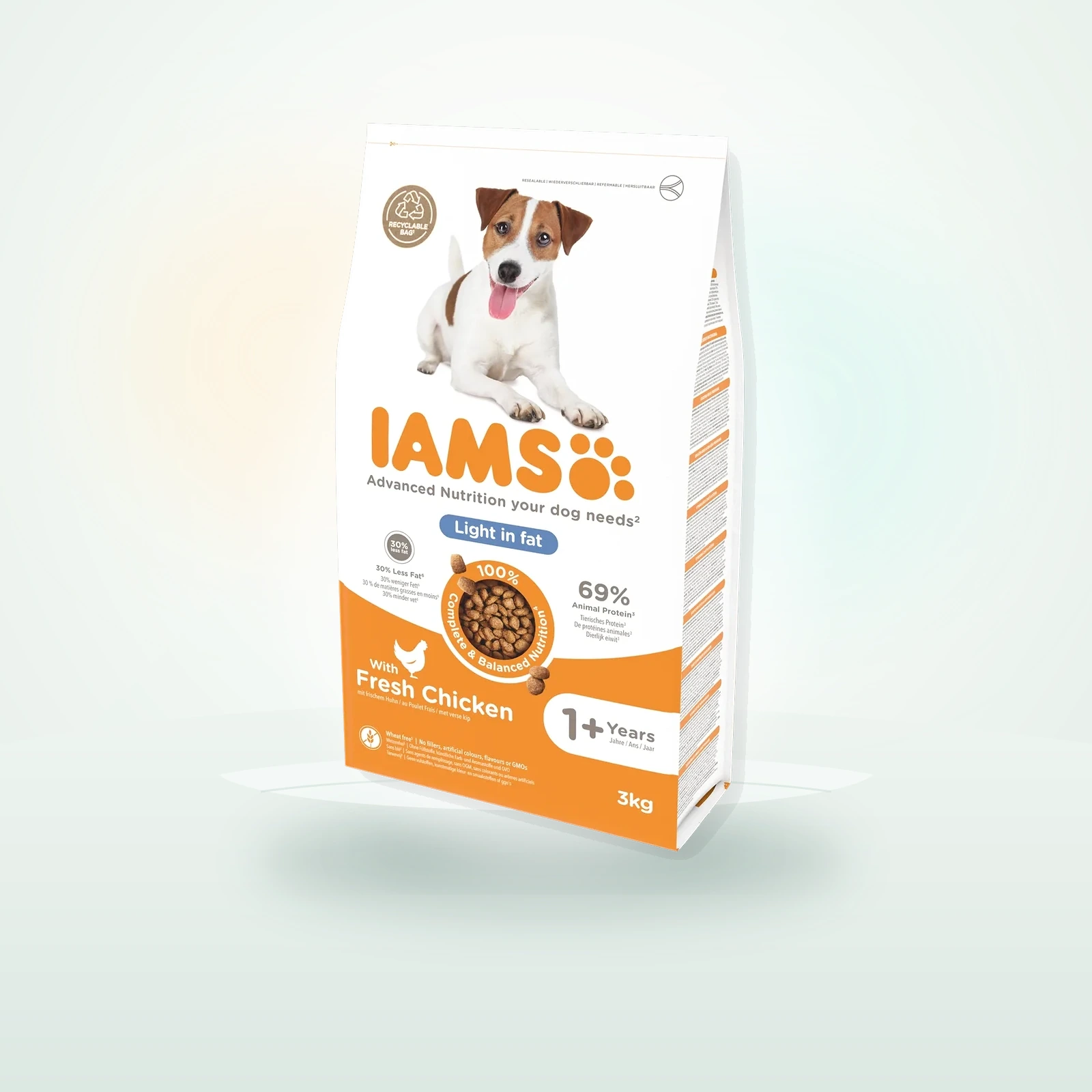 IAMS Light in Fat Adult All Breed with Fresh Chicken
