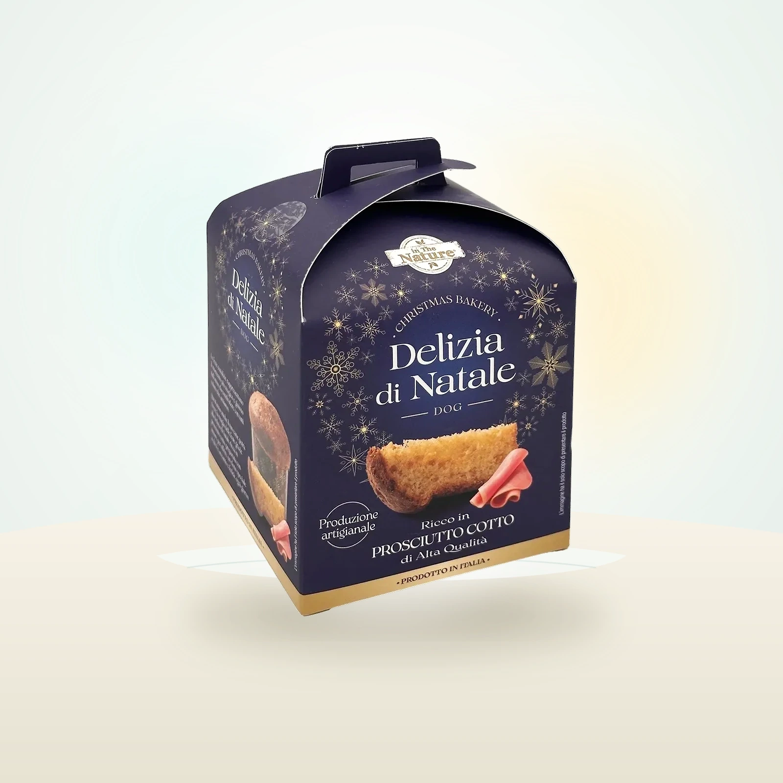 IN The Nature Dog Snack Delizia di Natale con Prosciutto