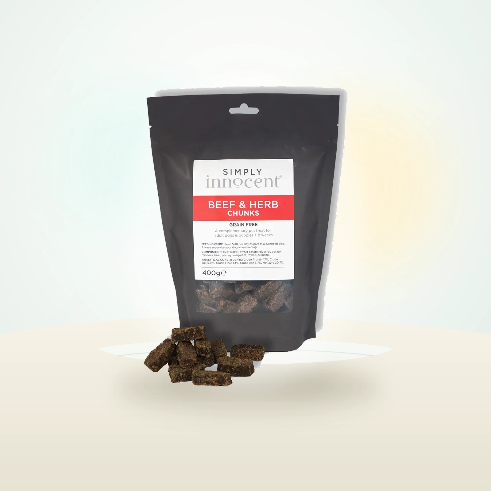 Innocent Hound Beef & Herb Chunks