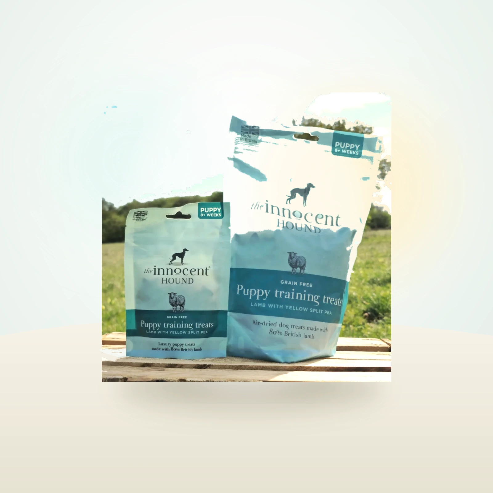 Innocent Hound Puppy Training Treats - Lamb with Yellow Split Pea