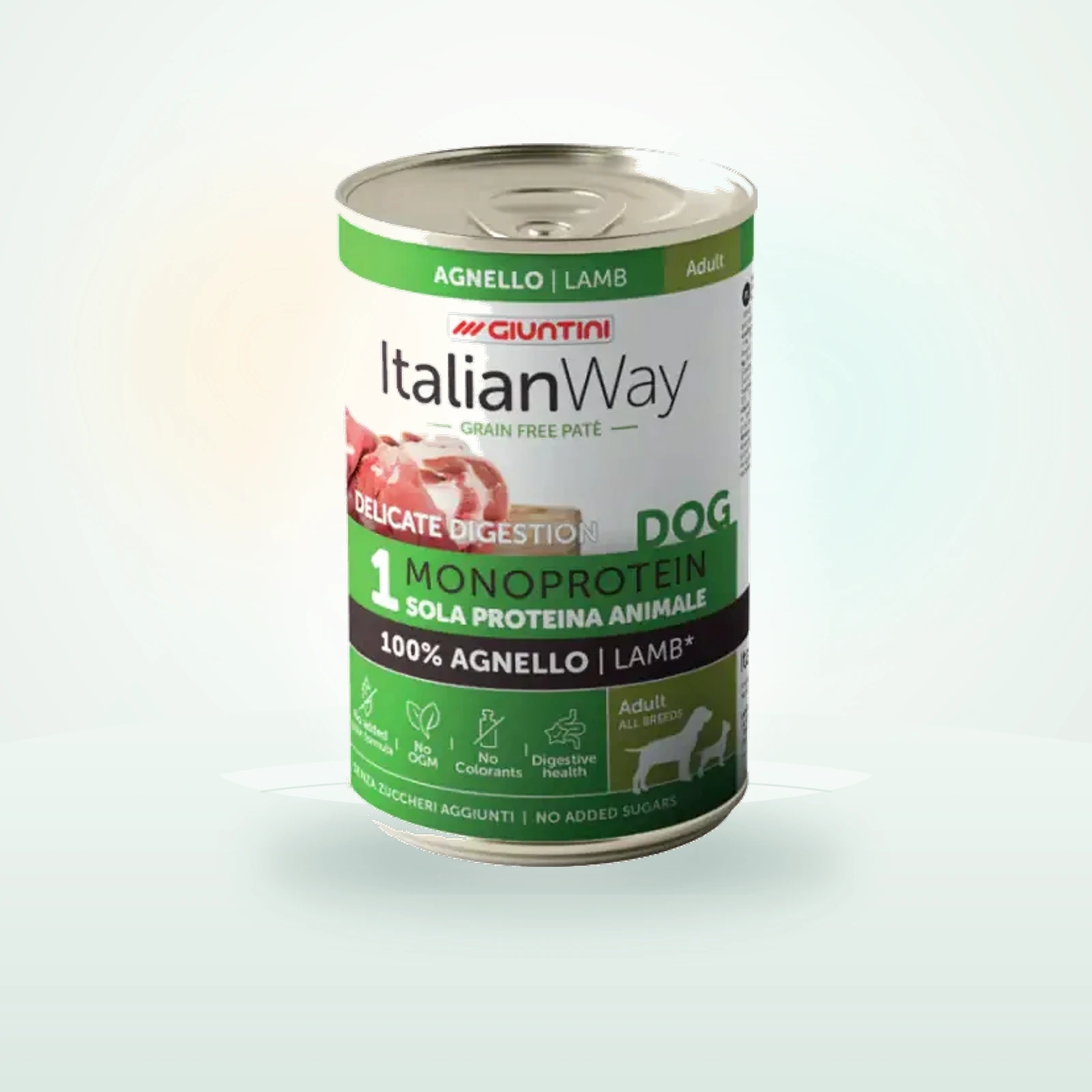 Italian Way Italianway Patè Delicate Digestion Monoprotein Dog Adult