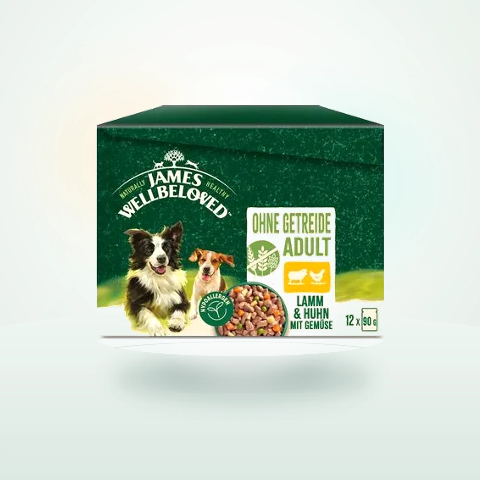 James Wellbeloved Adult Grain Free Hypoallergenic Agnello e Pollo con verdure