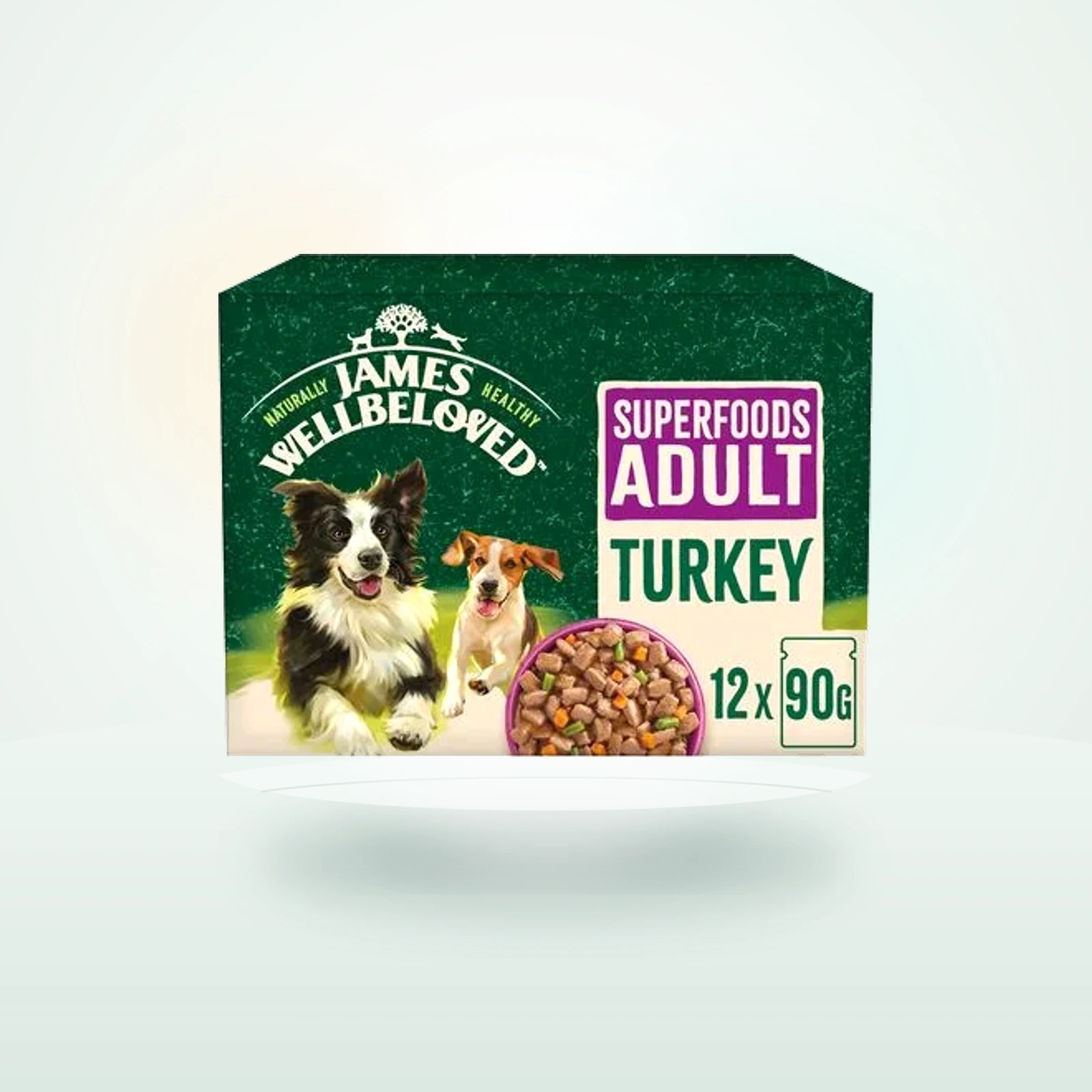 James Wellbeloved Adult Hypoallergenic Superfoods Pouches