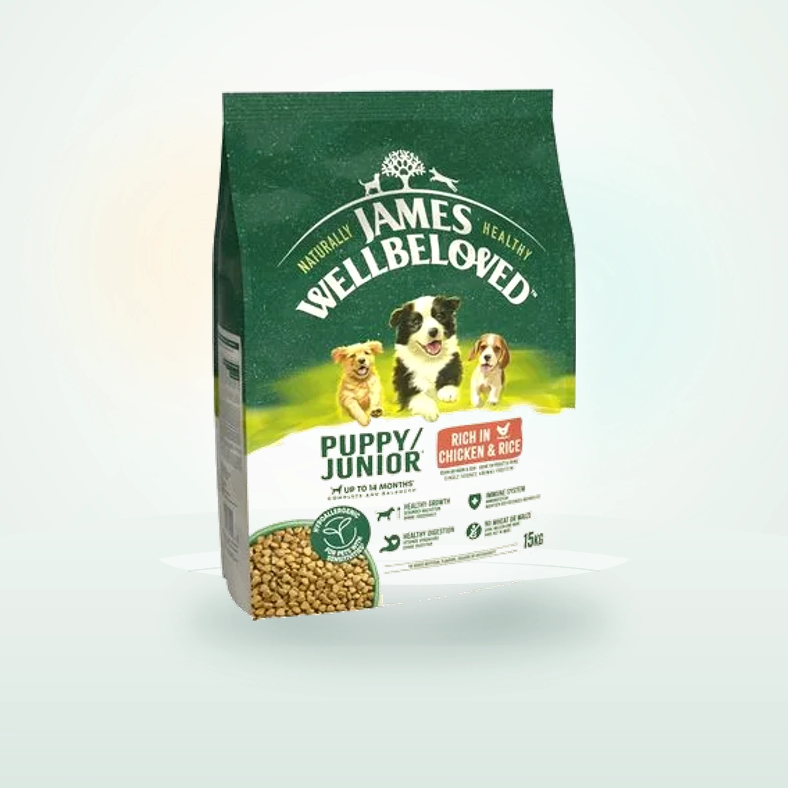 James Wellbeloved Puppy & Junior Hypoallergenic