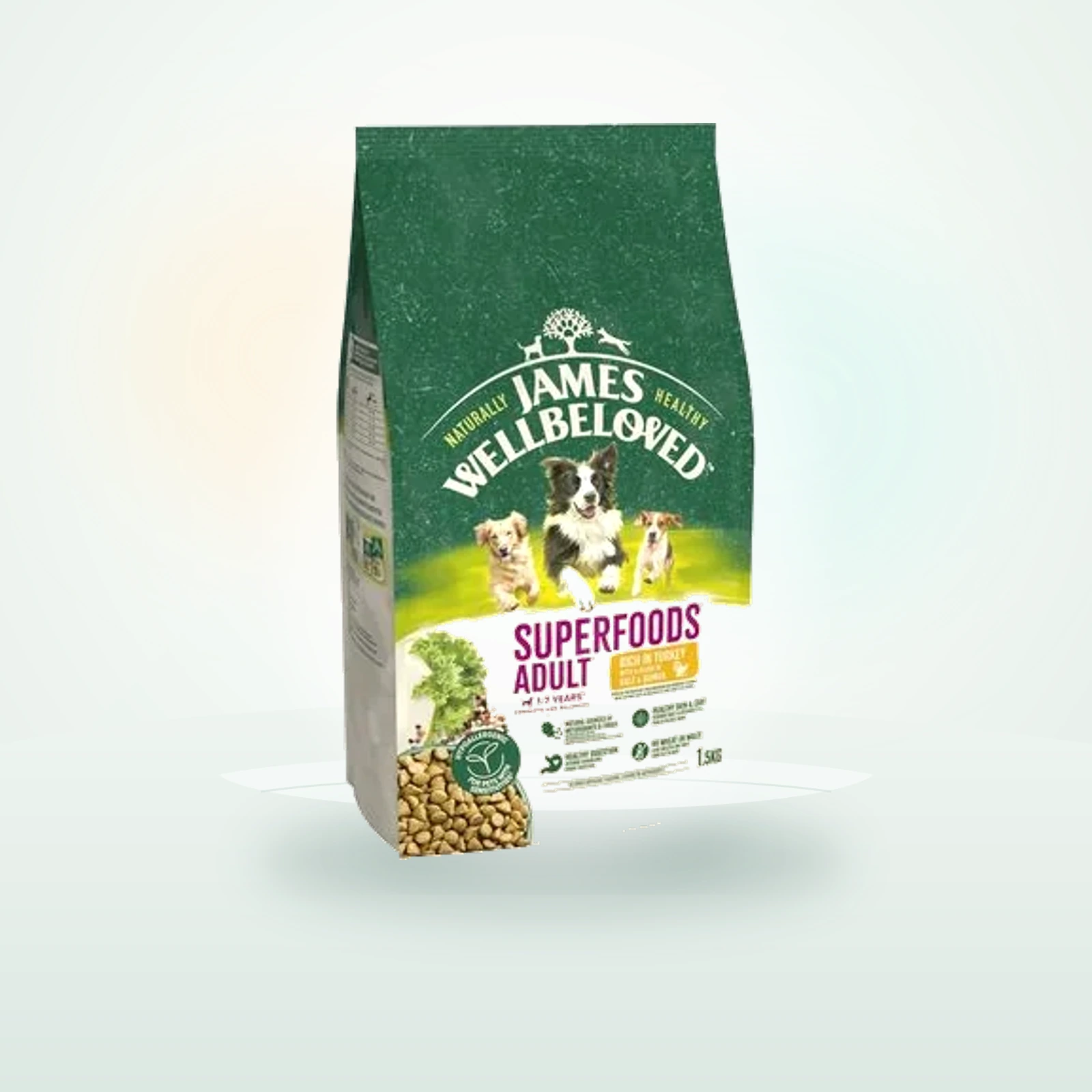 James Wellbeloved Superfoods Turkey, Kale & Quinoa