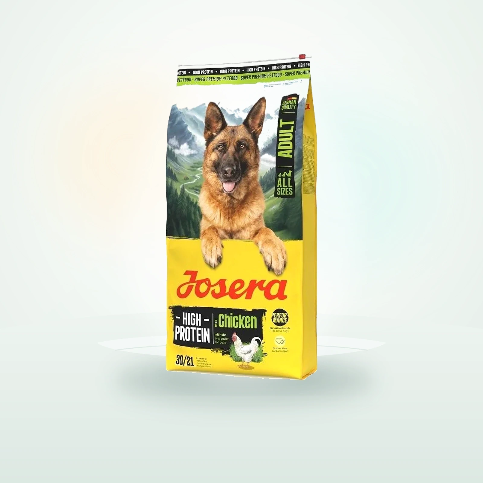 Josera High Protein Adult Chicken wysokoenergetyczna karma dla psów sportowych
