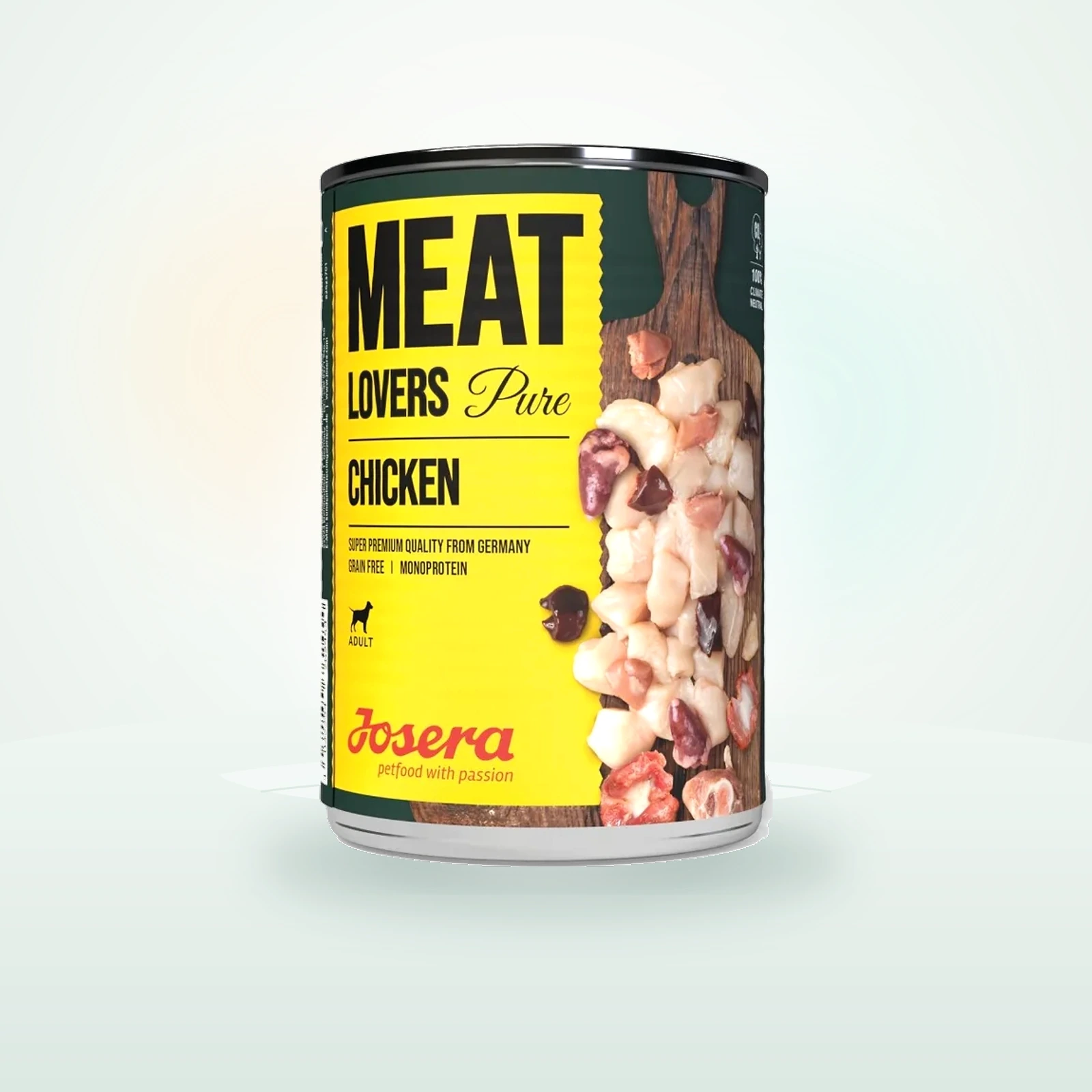 Josera Nassfutter Hund, Adult, Meat Lovers, Huhn pur