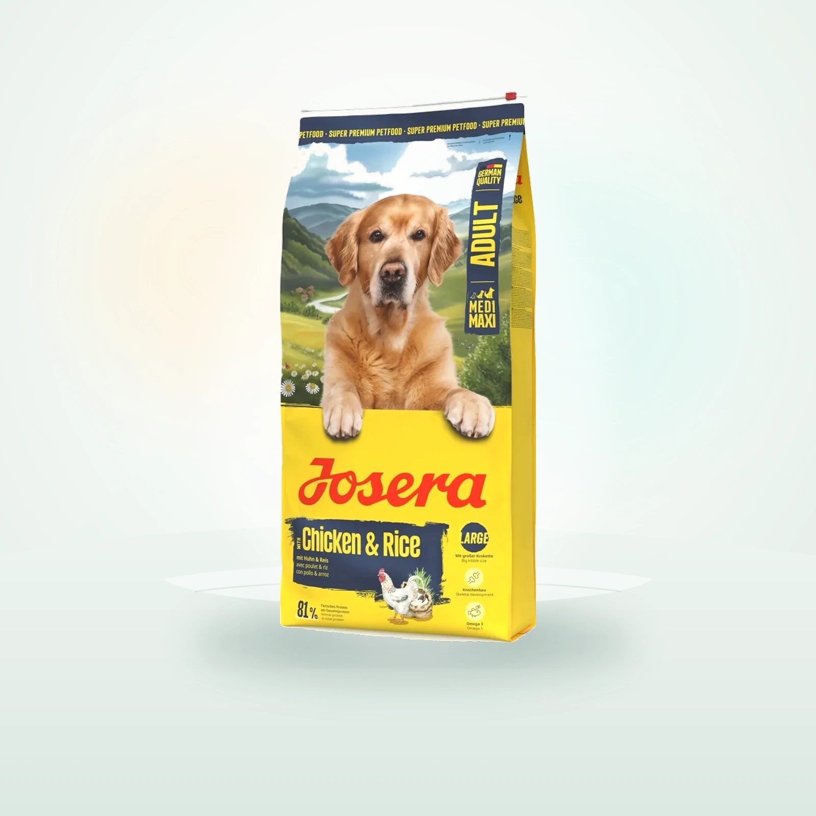 Josera Trockenfutter Hund, Adult, Chicken & Rice