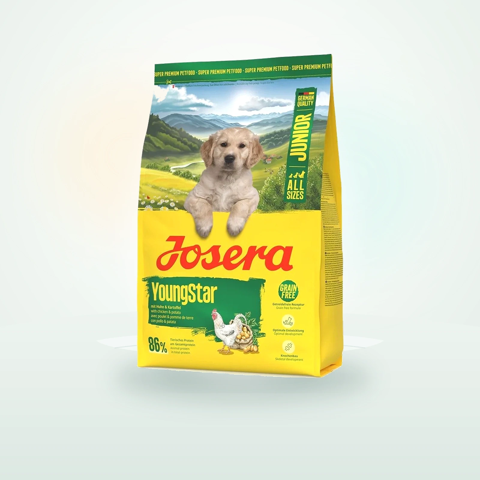 Josera YoungStar bezzbożowa karma dla szczeniąt