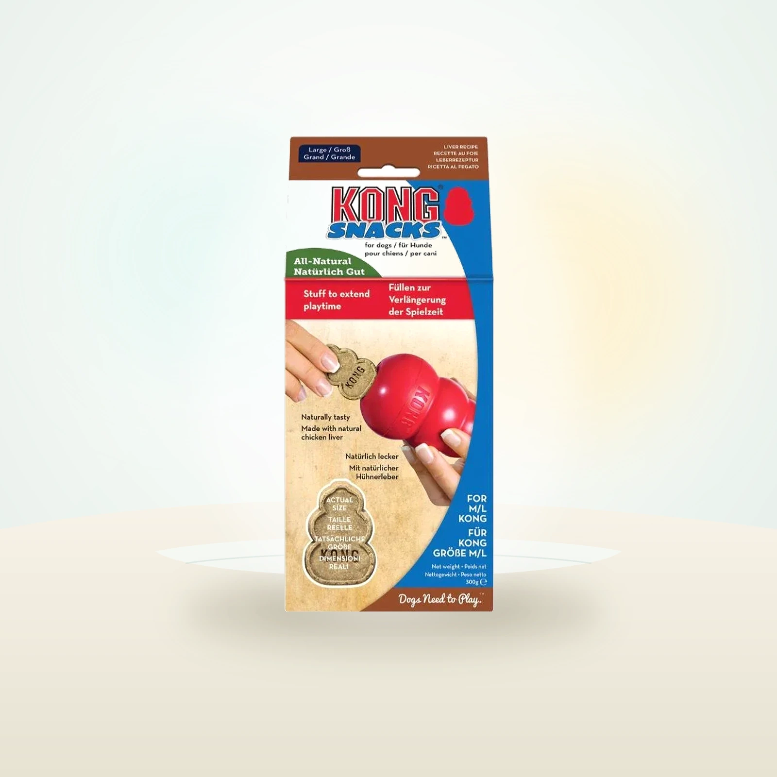 KONG Liver Dog Biscuits Crunchy Training & Reward Treats