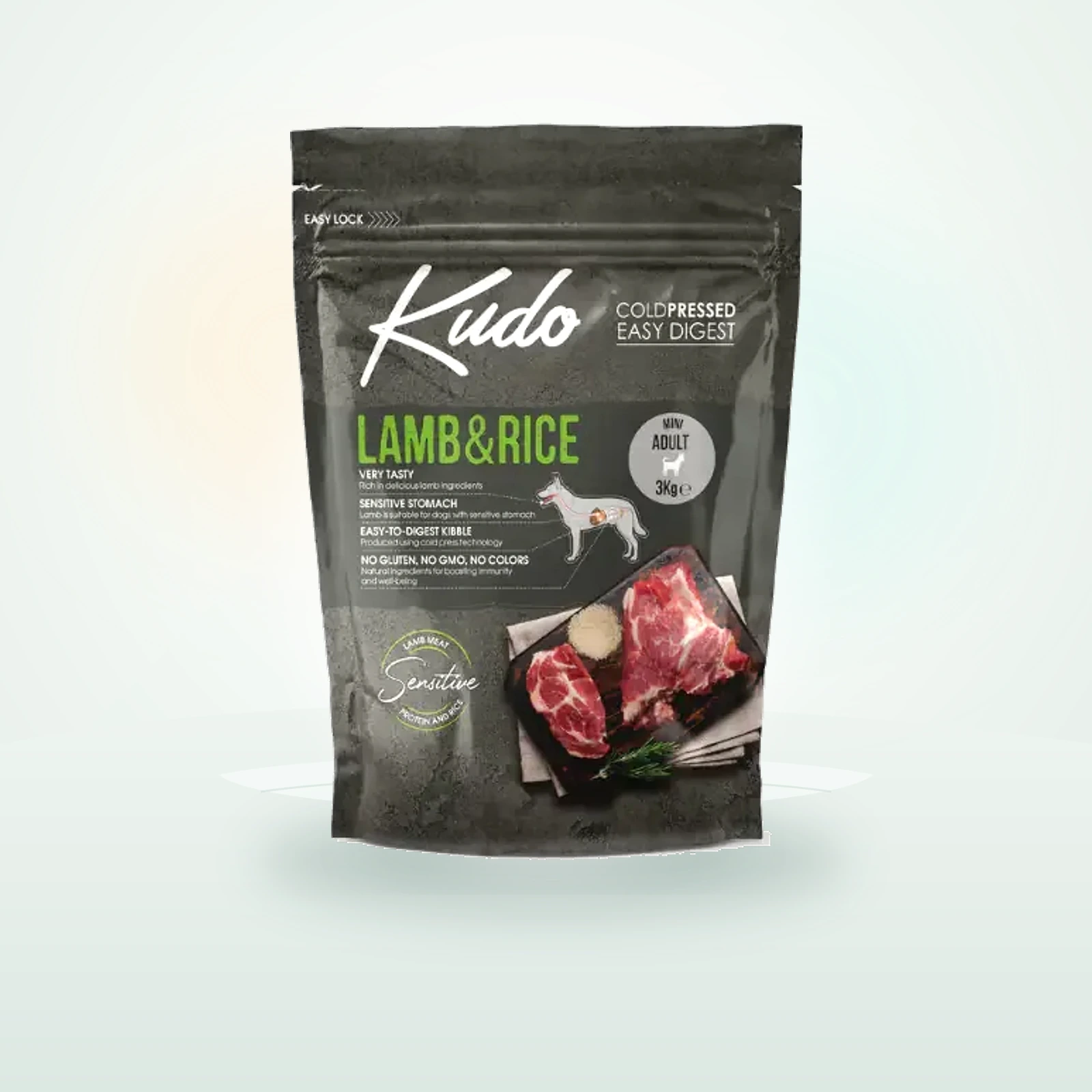 Kudo Low Grain Adult Mini Agnello e Riso