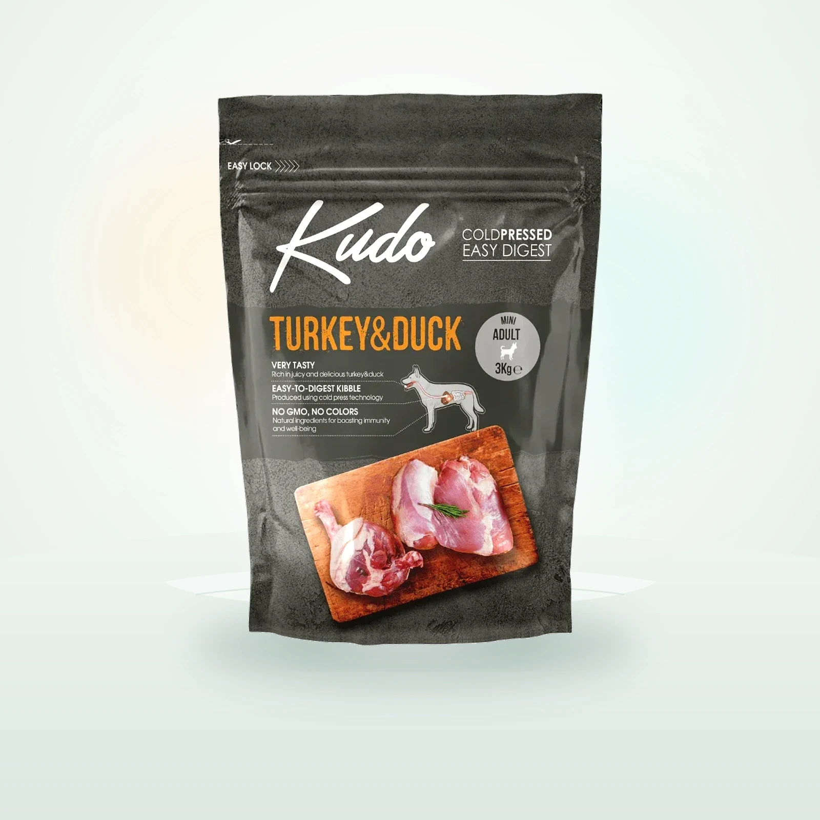 Kudo Turkey and Duck Cold Pressed Dog Food