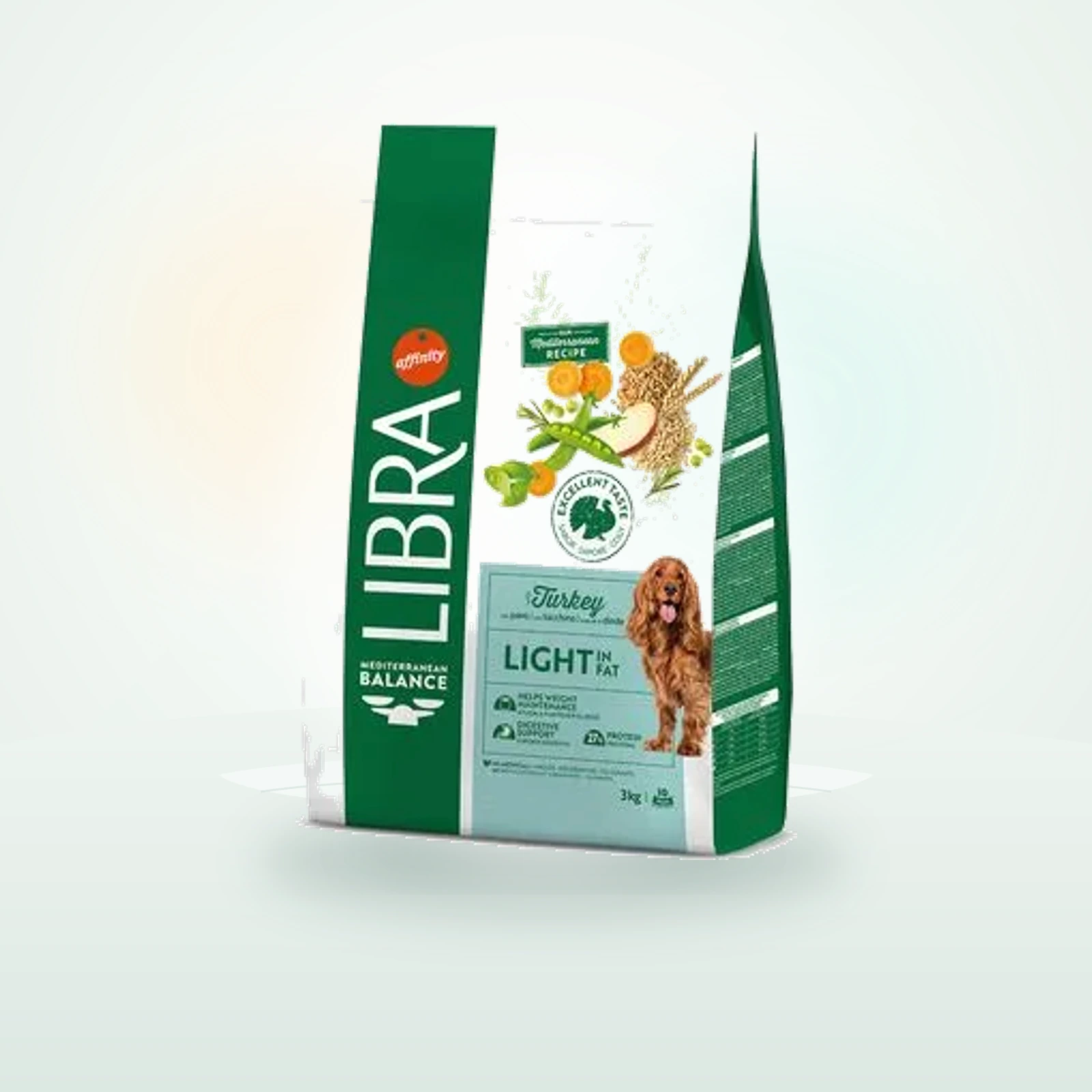 Libra Light con pavo pienso para perros