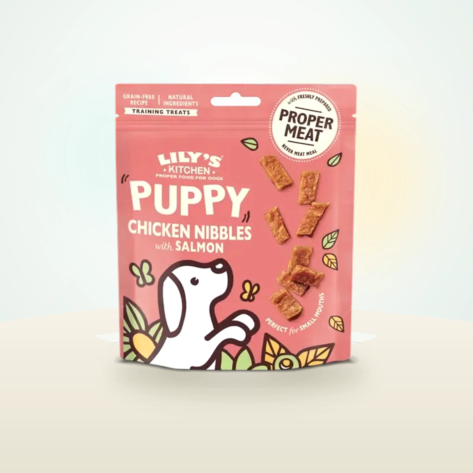 Lily's Kitchen Chicken Nibbles with Salmon Puppy Dog Treats