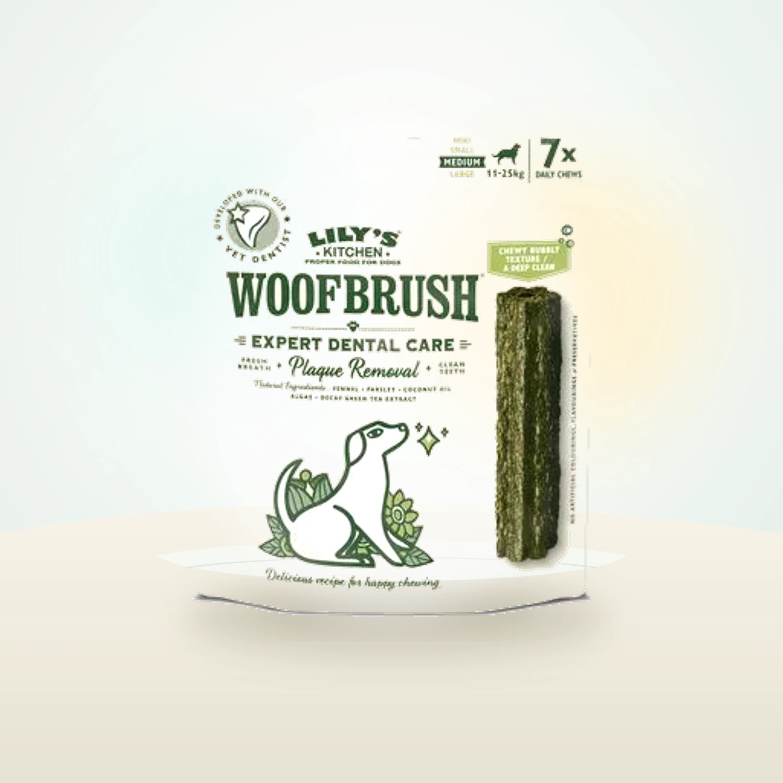 Lily's Kitchen Woofbrush Dental Sticks para perros medianos