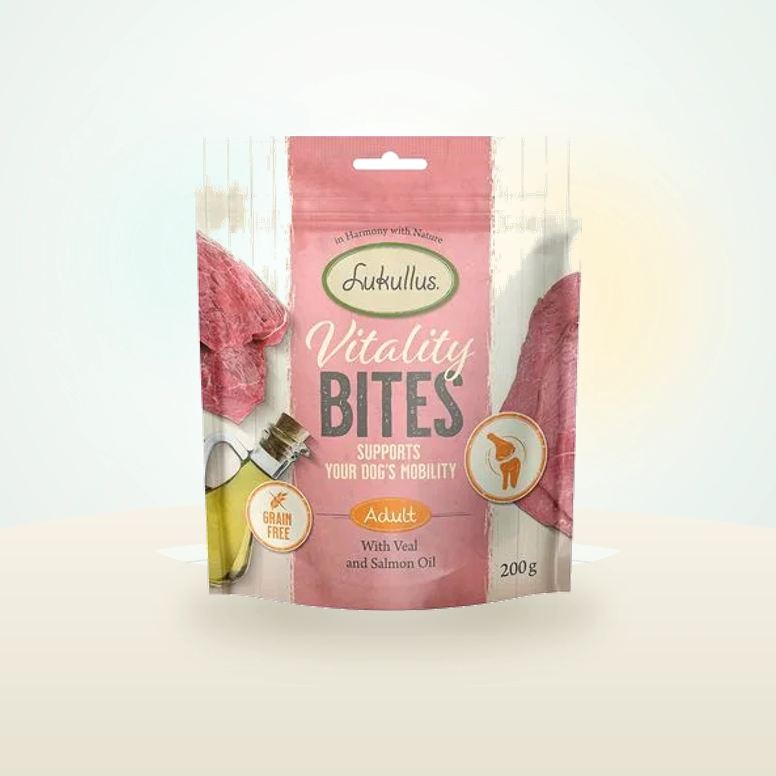 Lukullus Bouchées Lukullus Vitality Mobility veau (sans céréales)
