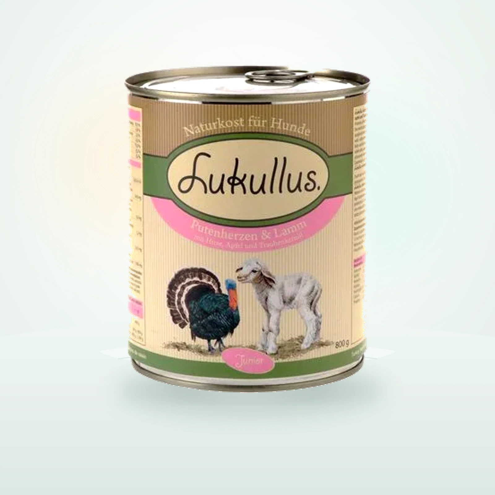 Lukullus Junior coração de peru e cordeiro