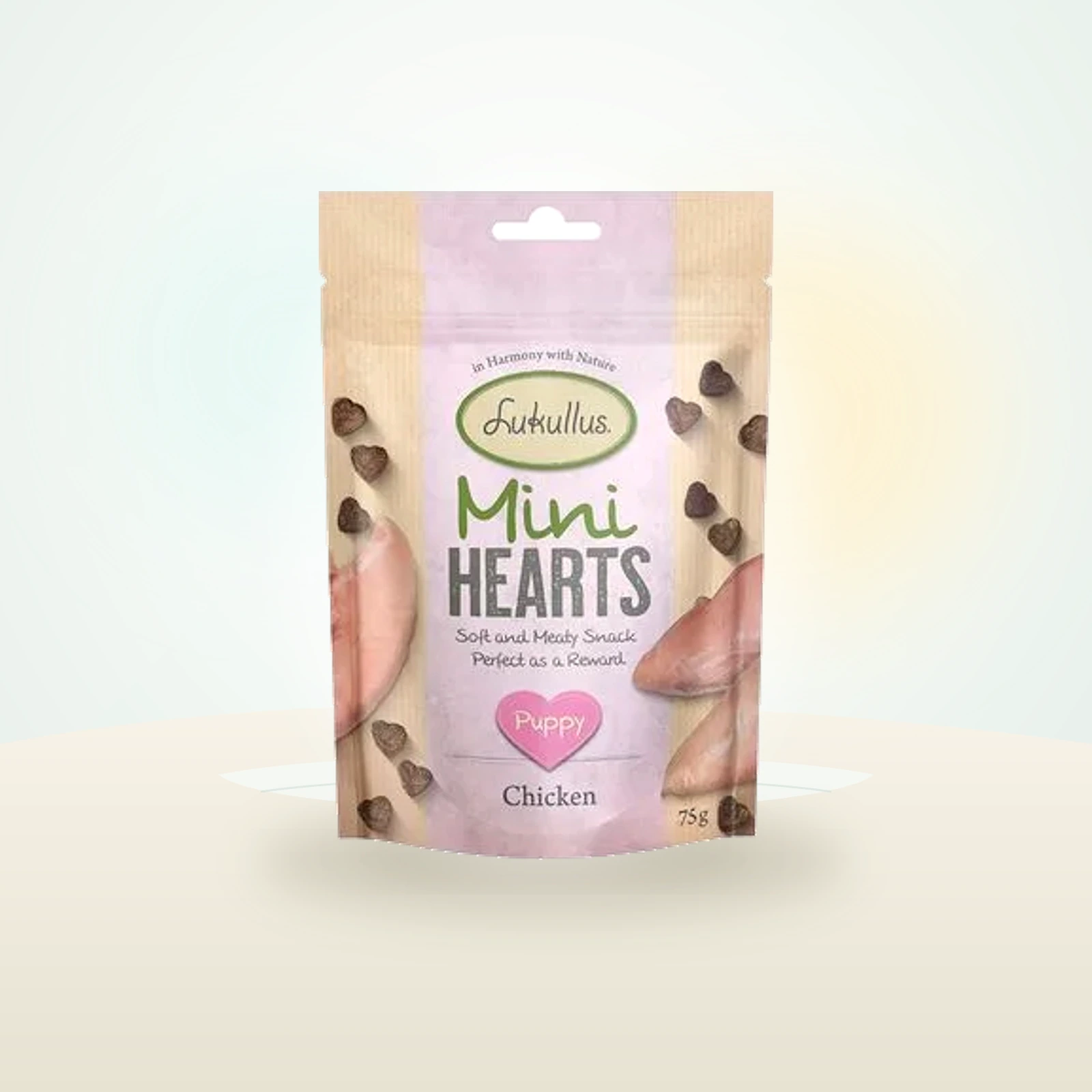 Lukullus Puppy Mini Hearts Grain-Free Snacks