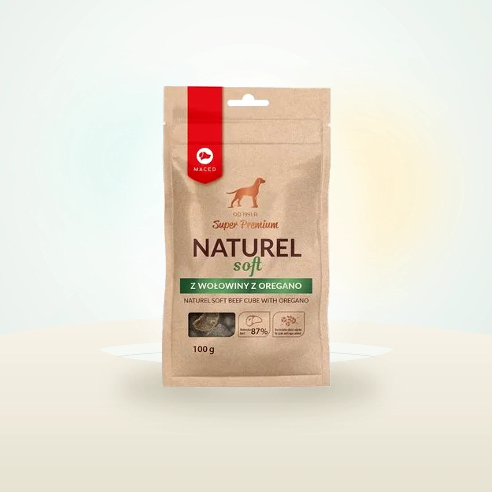 Maced Super Premium Naturel Soft beef with oregano