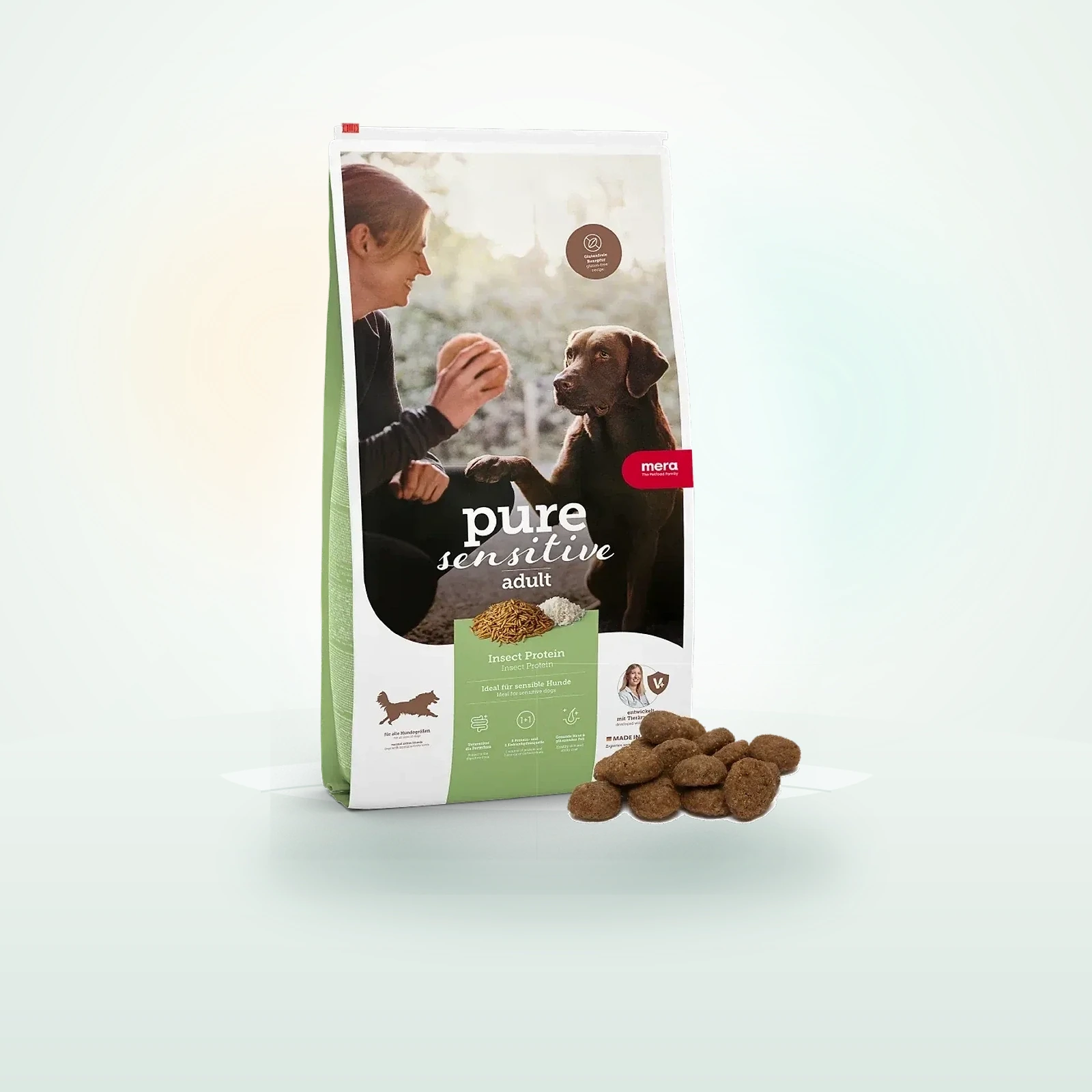 MERA mera pure sensitive Insect protein, for adult dogs