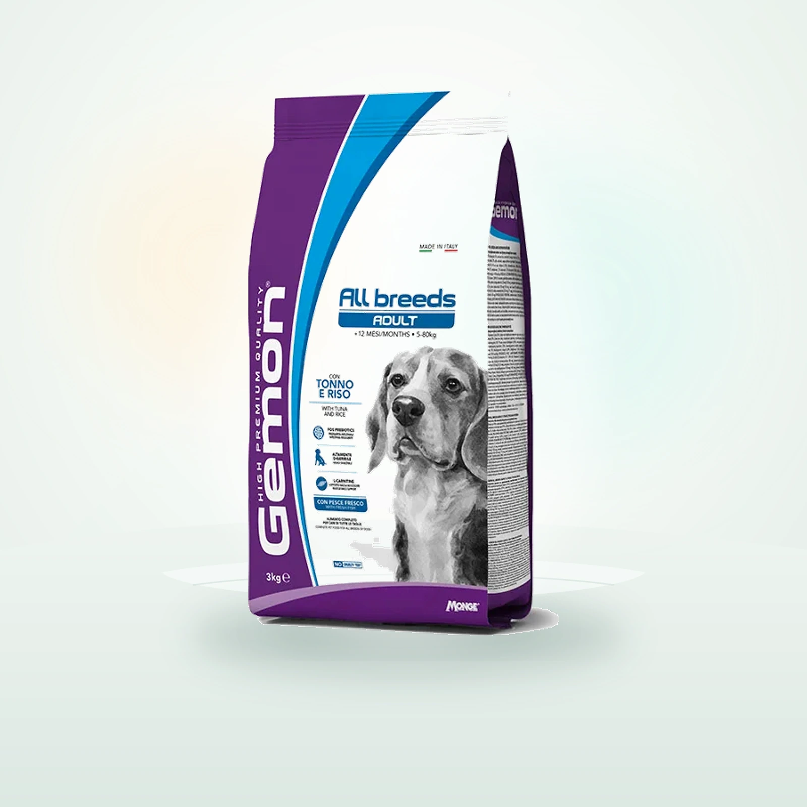 Monge Gemon All Breeds Adult con Tonno e Riso - Monge.it