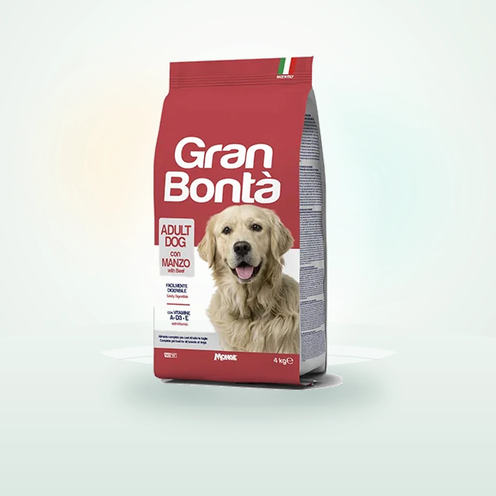 Monge Gran Bontà All Breeds Adult Crocchette con Manzo