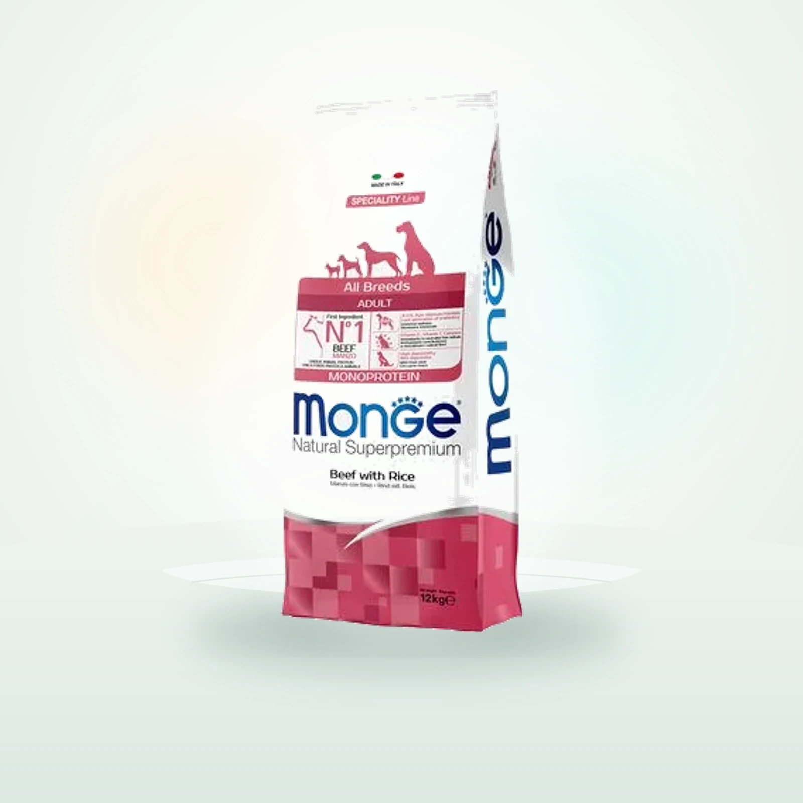 Monge Monoprotein Dog vacuno con arroz