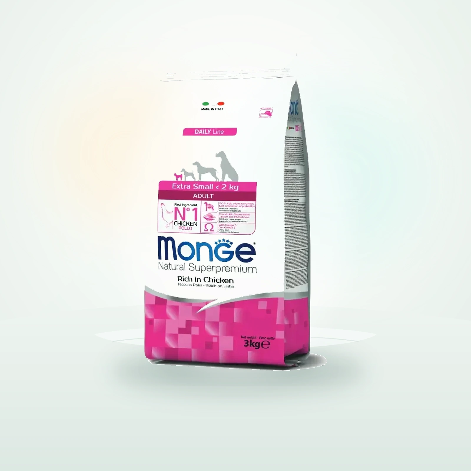 Monge Natural Superpremium Adult Extra Small con Pollo