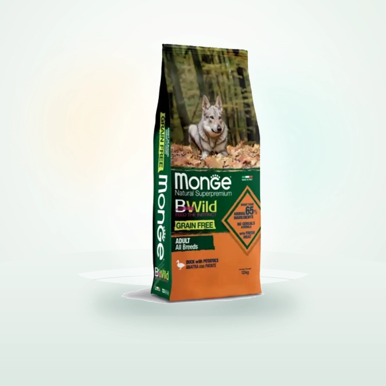 Monge Natural Superpremium BWild Adult All Breeds con Anatra