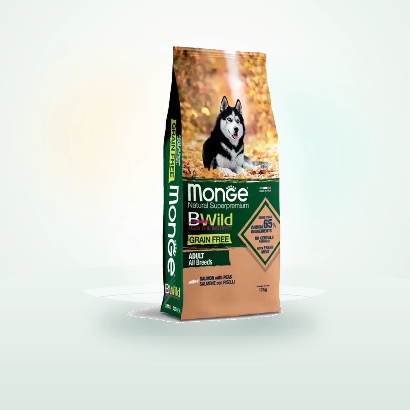 Monge Natural Superpremium BWild Adult All Breeds con Salmone
