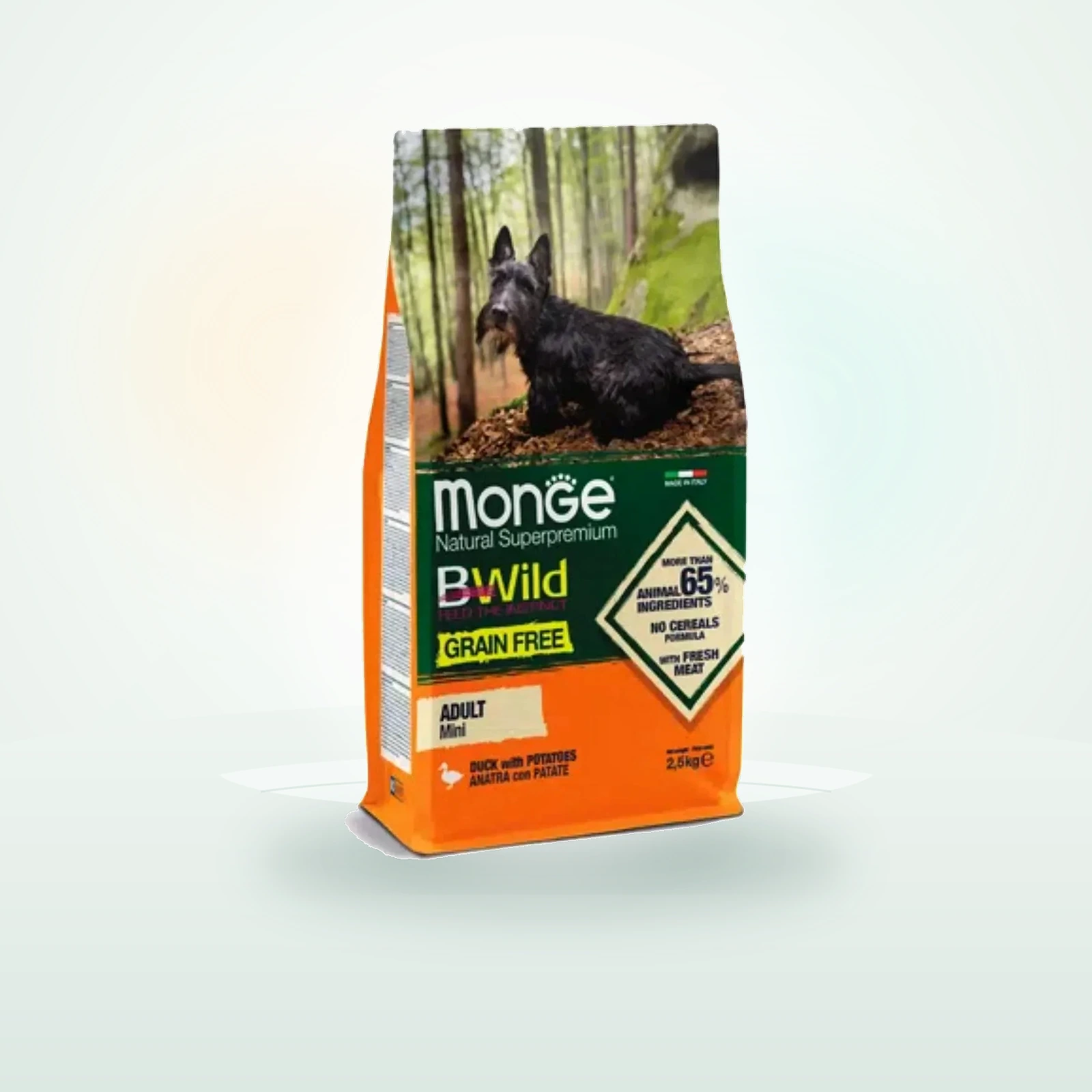 Monge Natural Superpremium BWild Adult Mini con Anatra
