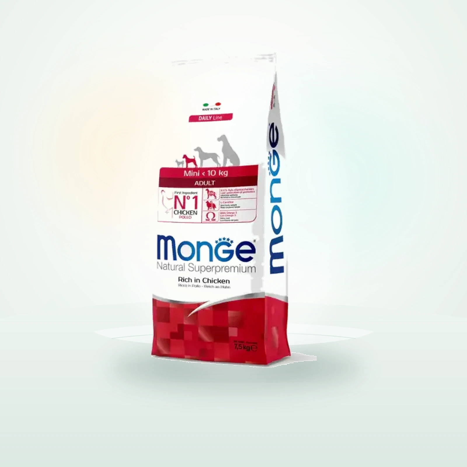 Monge Natural Superpremium Mini Adult Ricco di Pollo