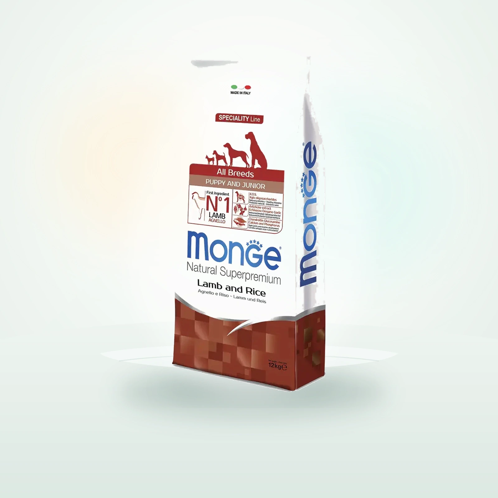 Monge Natural Superpremium Puppy & Junior Agnello e Riso