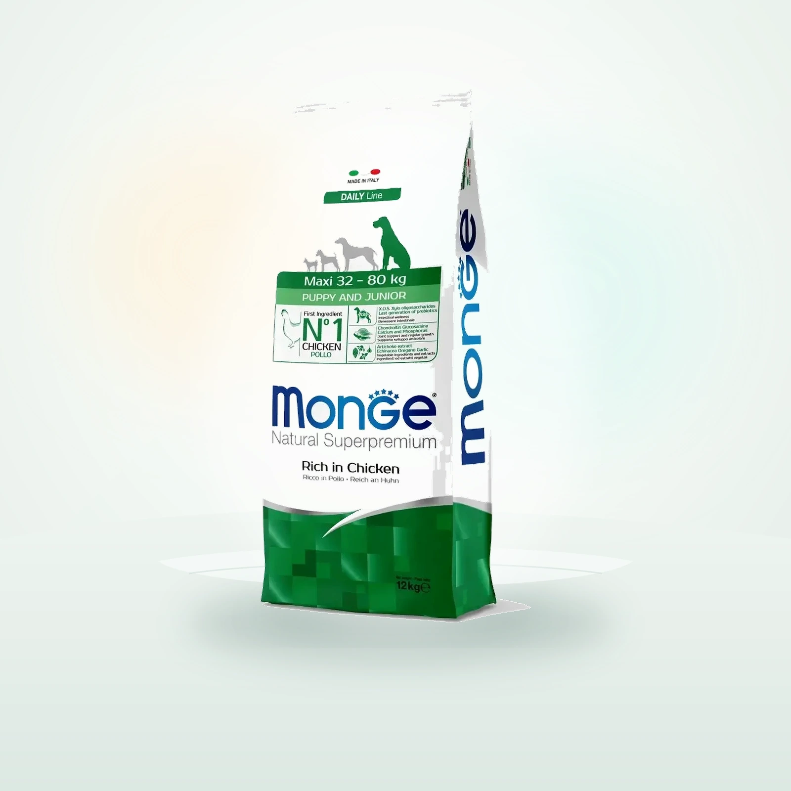 Monge Natural Superpremium Puppy&Junior Maxi con Pollo