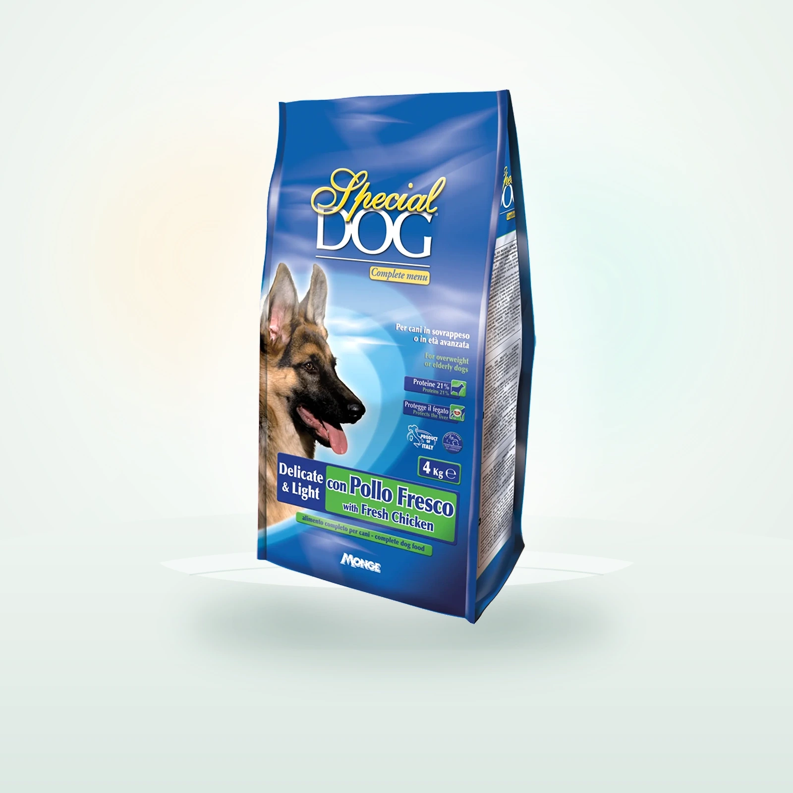 Monge Special Dog Crocchette Delicate & Light con Pollo Fresco