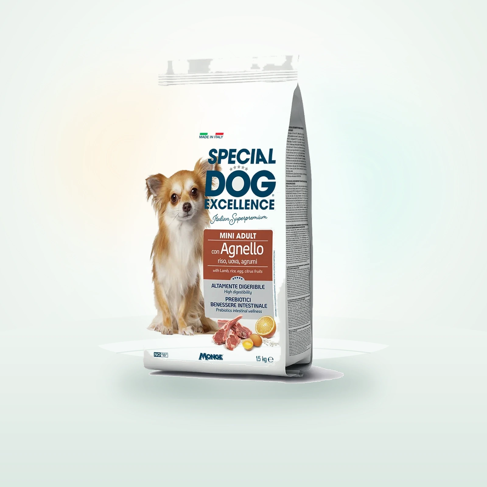 Monge Special Dog Excellence Mini Adult Con Agnello