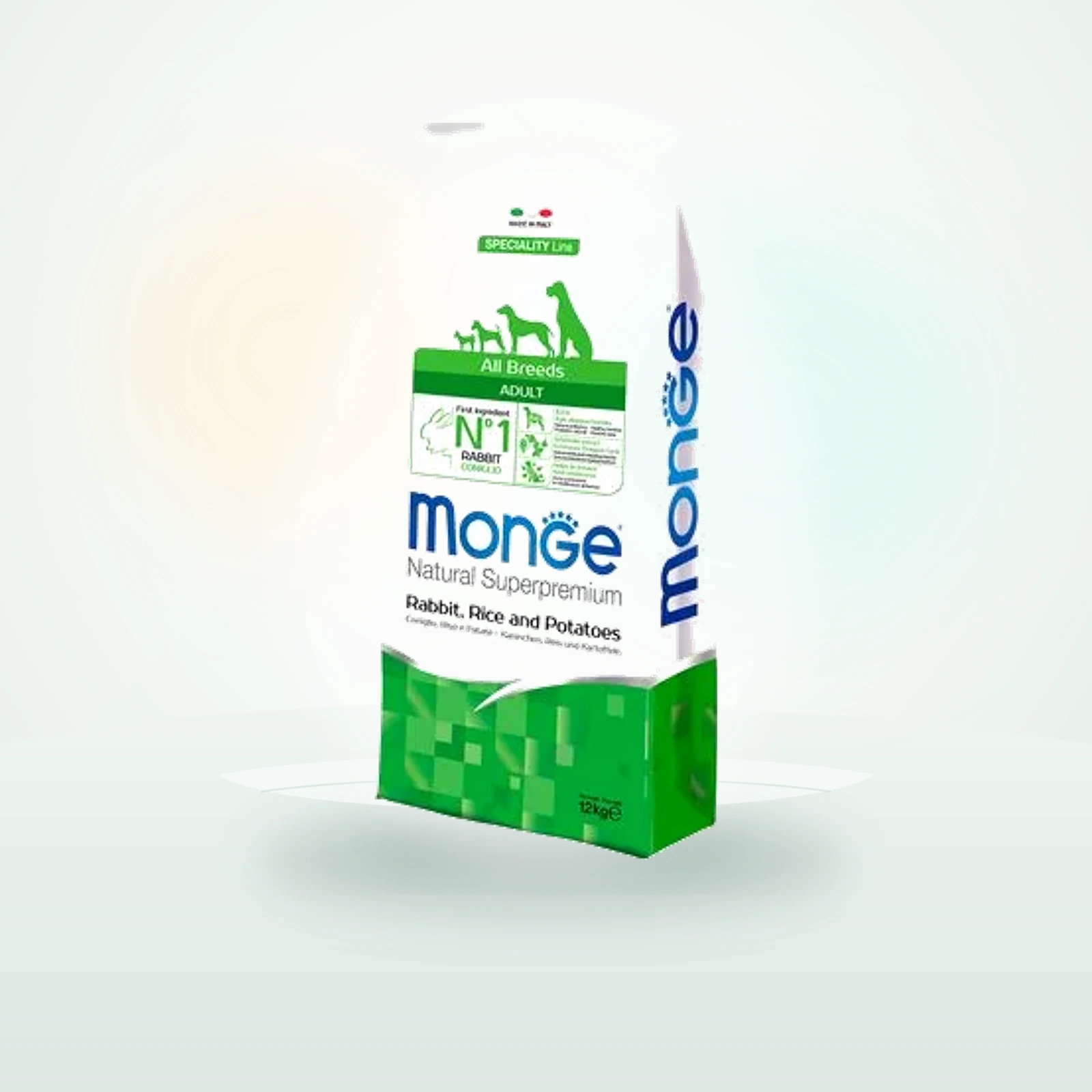 Monge Superpremium conejo, arroz y patata