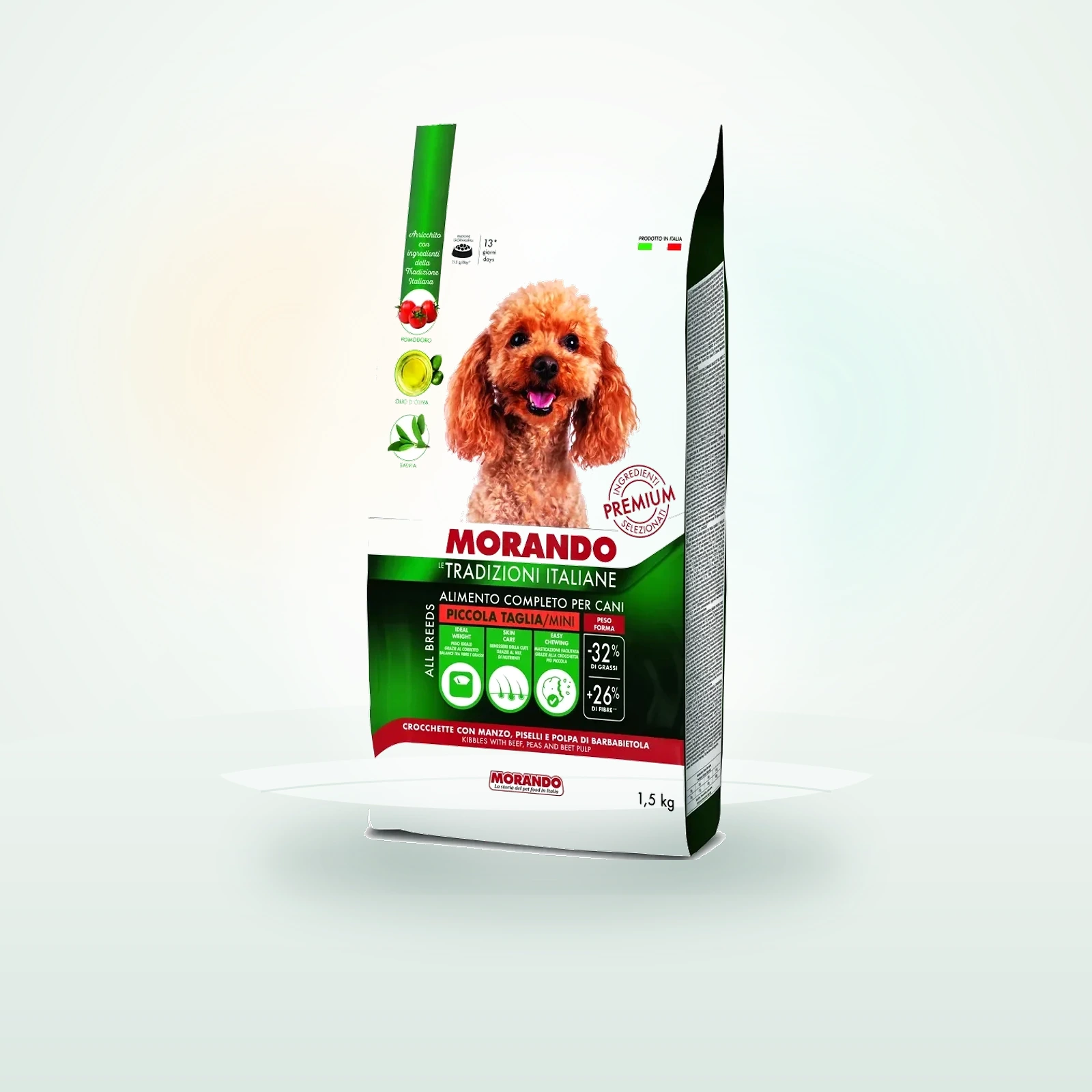 Morando Morandi Tradizioni Italiane Mini Dog con Manzo
