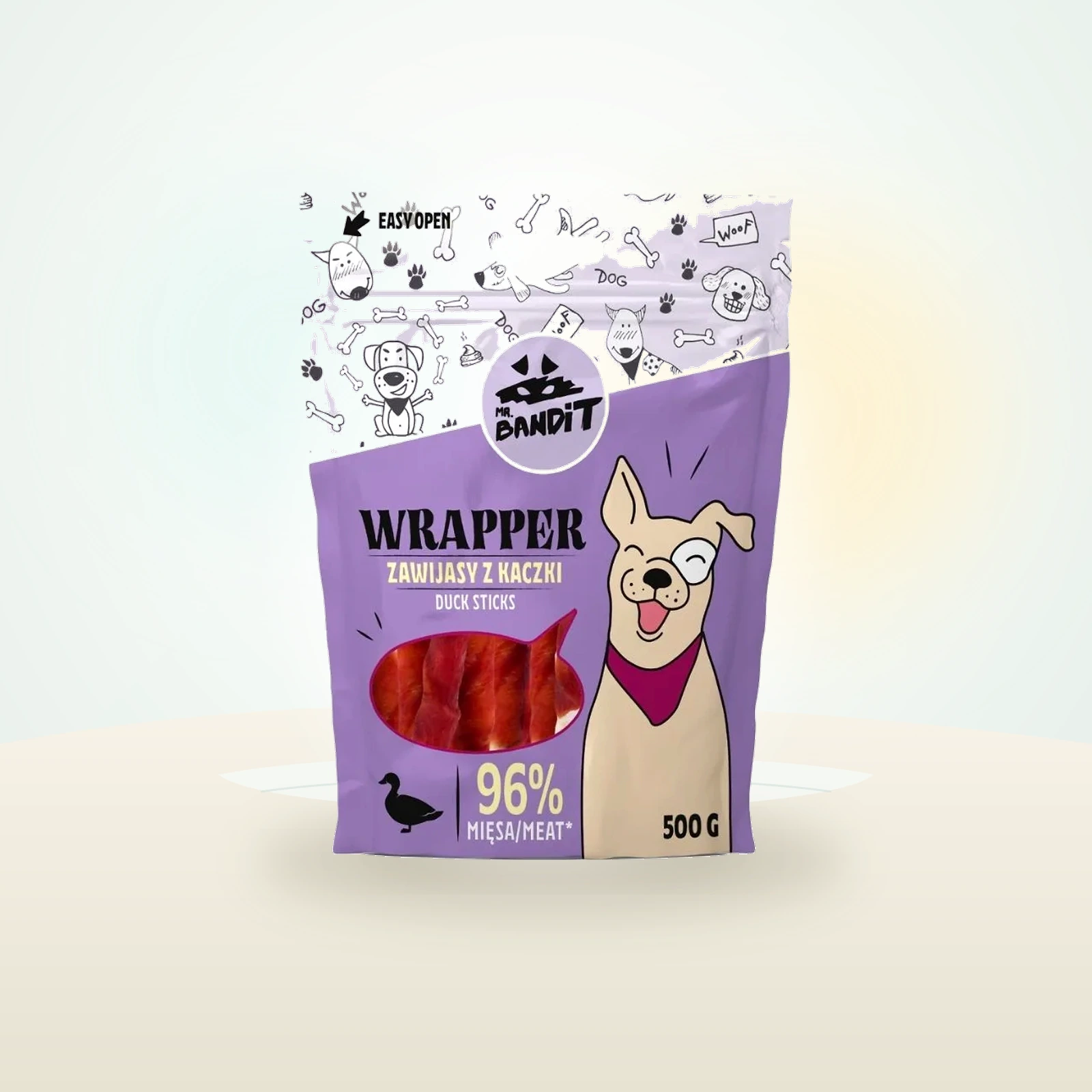 MR. BANDIT Wrapper zawijas z kaczki dla psów
