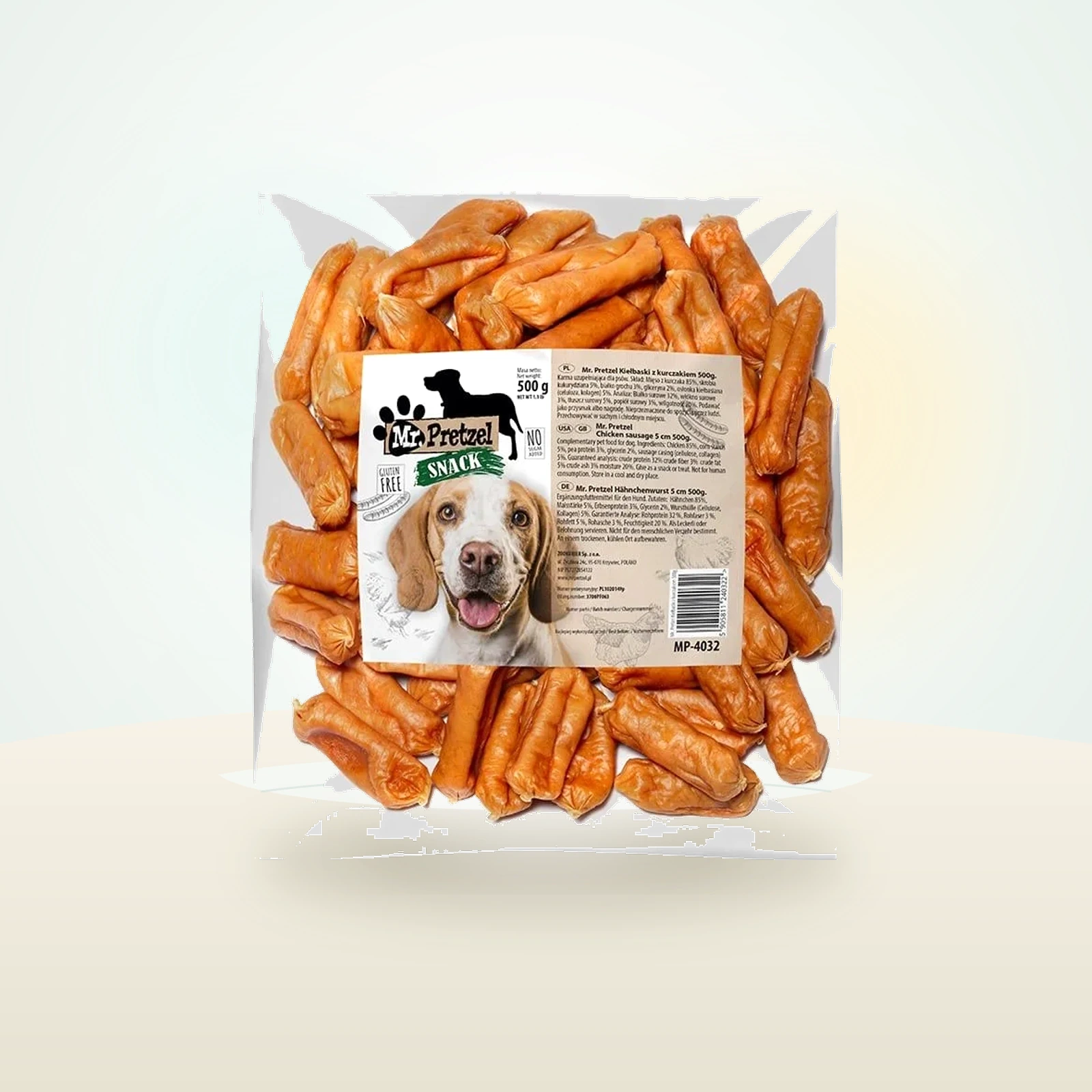 MR. PRETZEL Kiełbaski z kurczakiem przysmak dla psa
