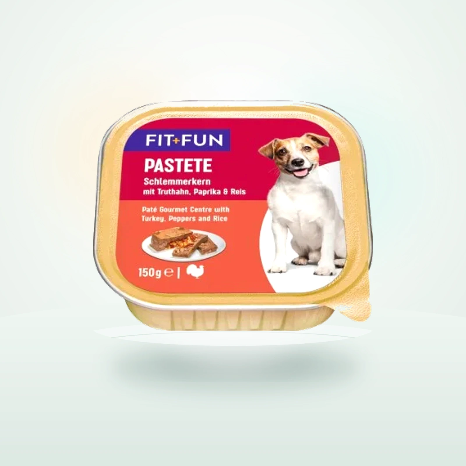 MultiFit FIT+FUN Pastete mit Truthahn und Paprika