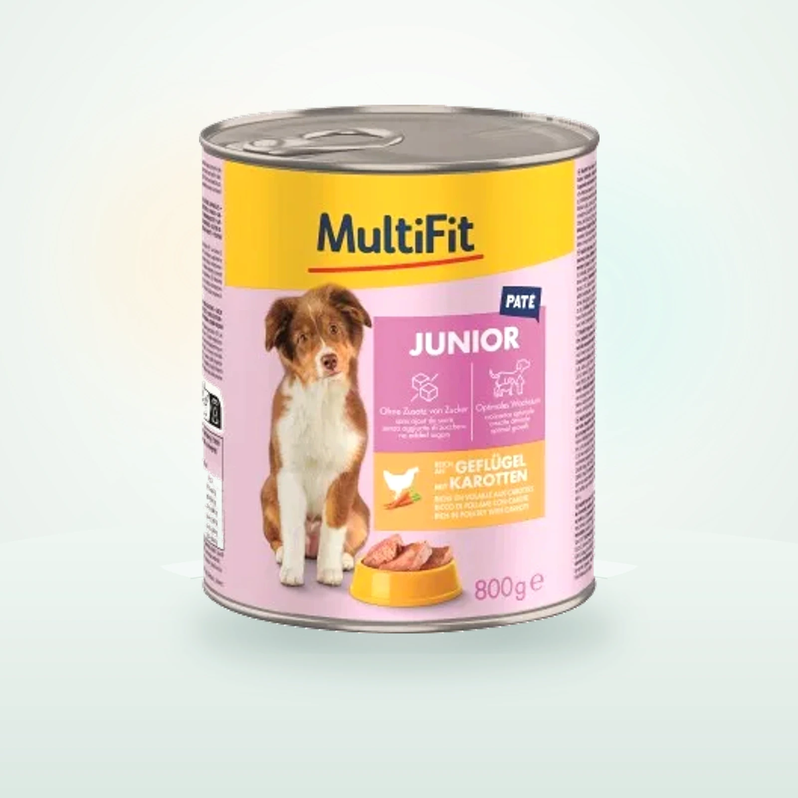 MultiFit Junior Pate Geflügel mit Karotten