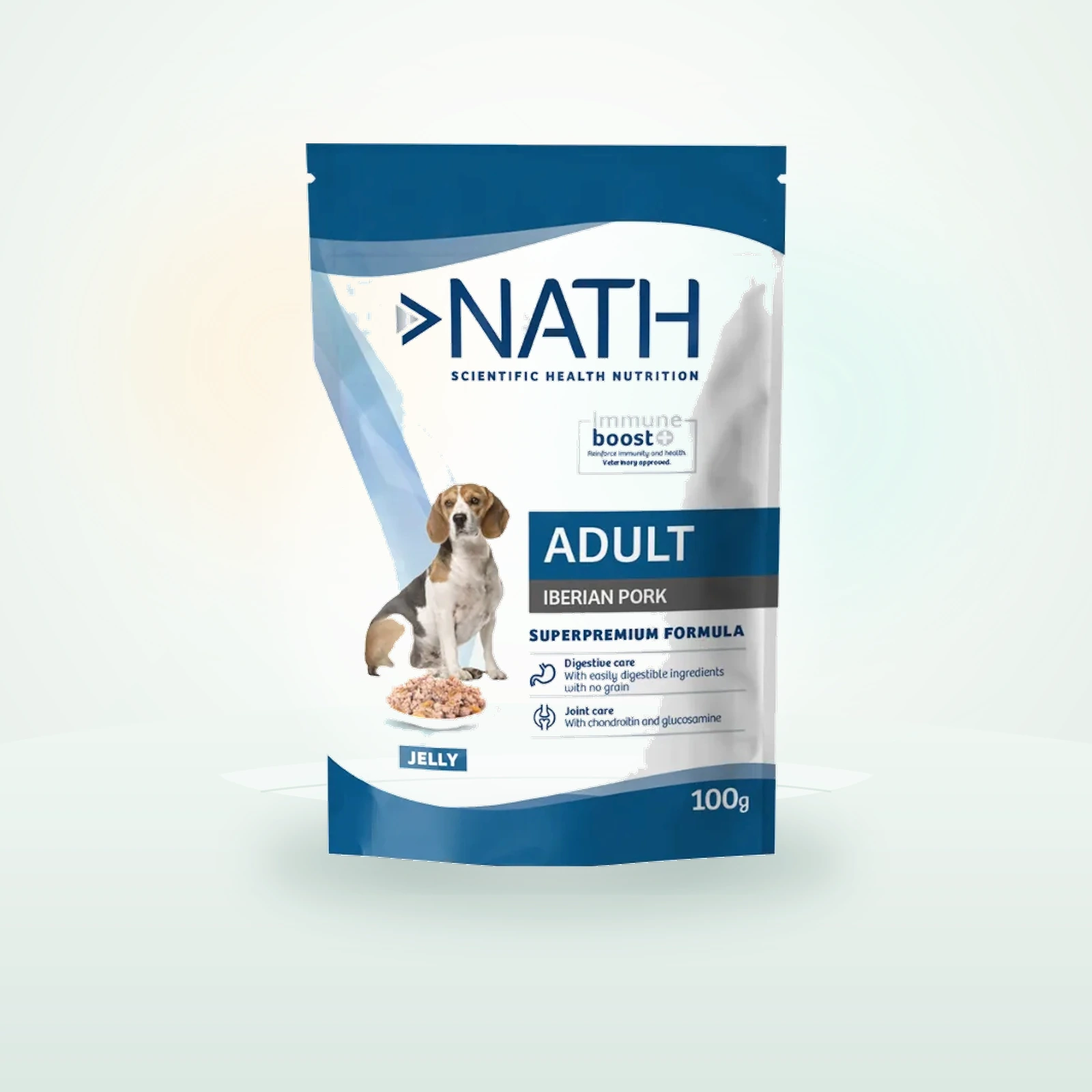Nath Adult Cerdo Ibérico en Gelatina sobre